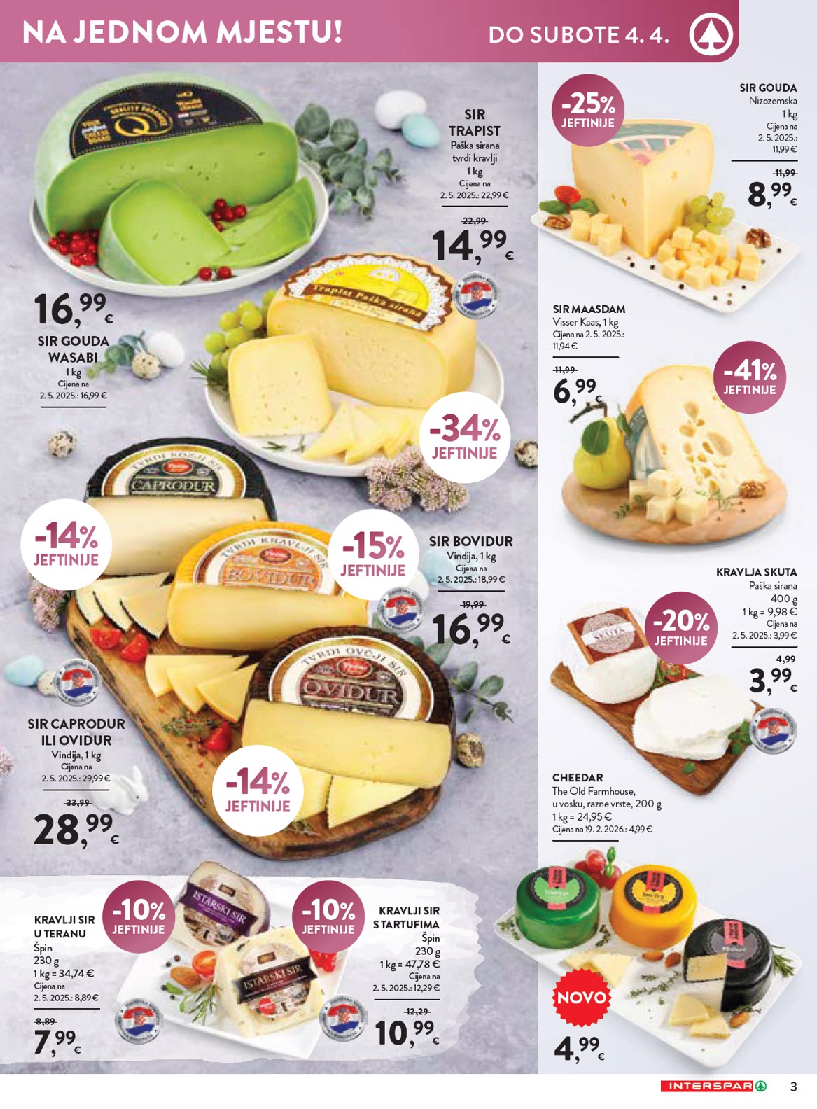 spar - Prelistajte katalog SPAR - Katalog delicije, vrijedi od 19.03.2026 do 04.04.2026 - page: 3