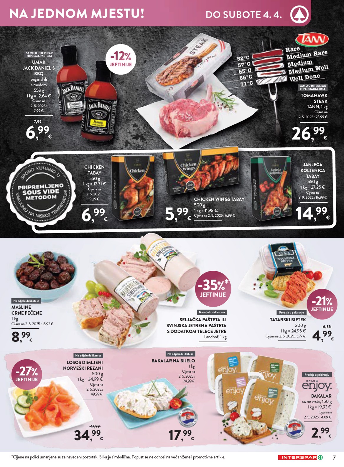 spar - Prelistajte katalog SPAR - Katalog delicije, vrijedi od 19.03.2026 do 04.04.2026 - page: 7