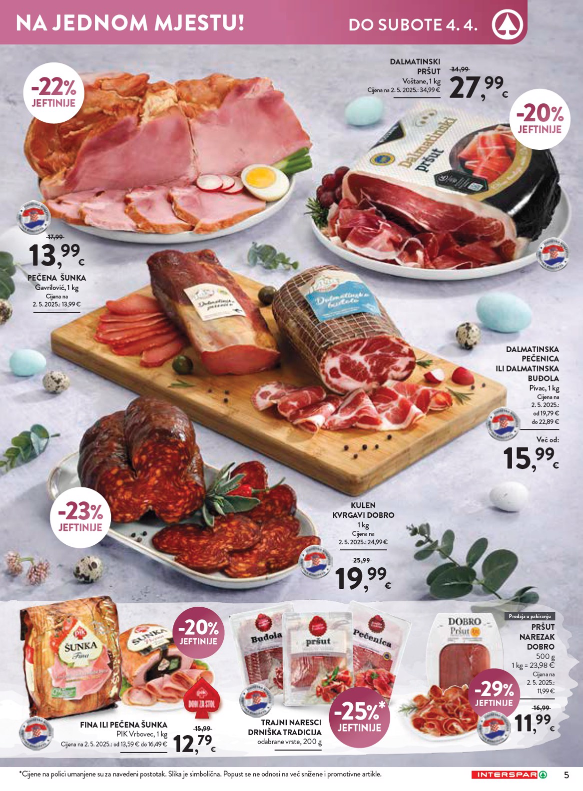 spar - Prelistajte katalog SPAR - Katalog delicije, vrijedi od 19.03.2026 do 04.04.2026 - page: 5