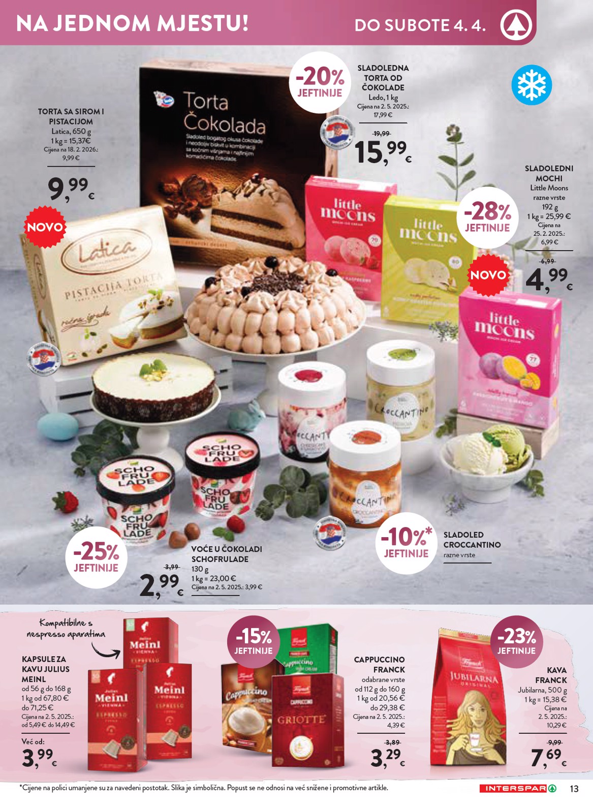 spar - Prelistajte katalog SPAR - Katalog delicije, vrijedi od 19.03.2026 do 04.04.2026 - page: 13