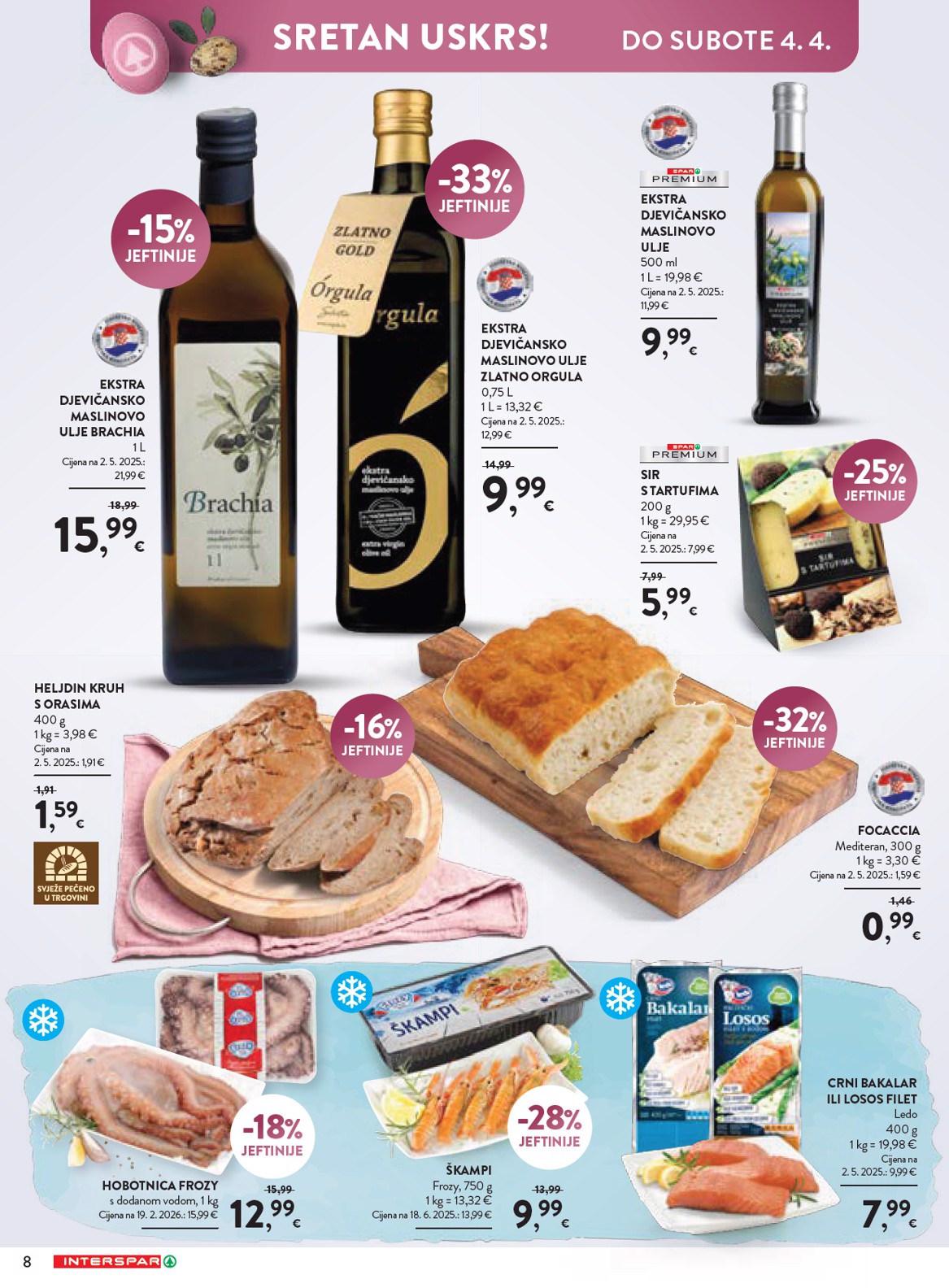 spar - Prelistajte katalog SPAR - Katalog delicije, vrijedi od 19.03.2026 do 04.04.2026 - page: 8