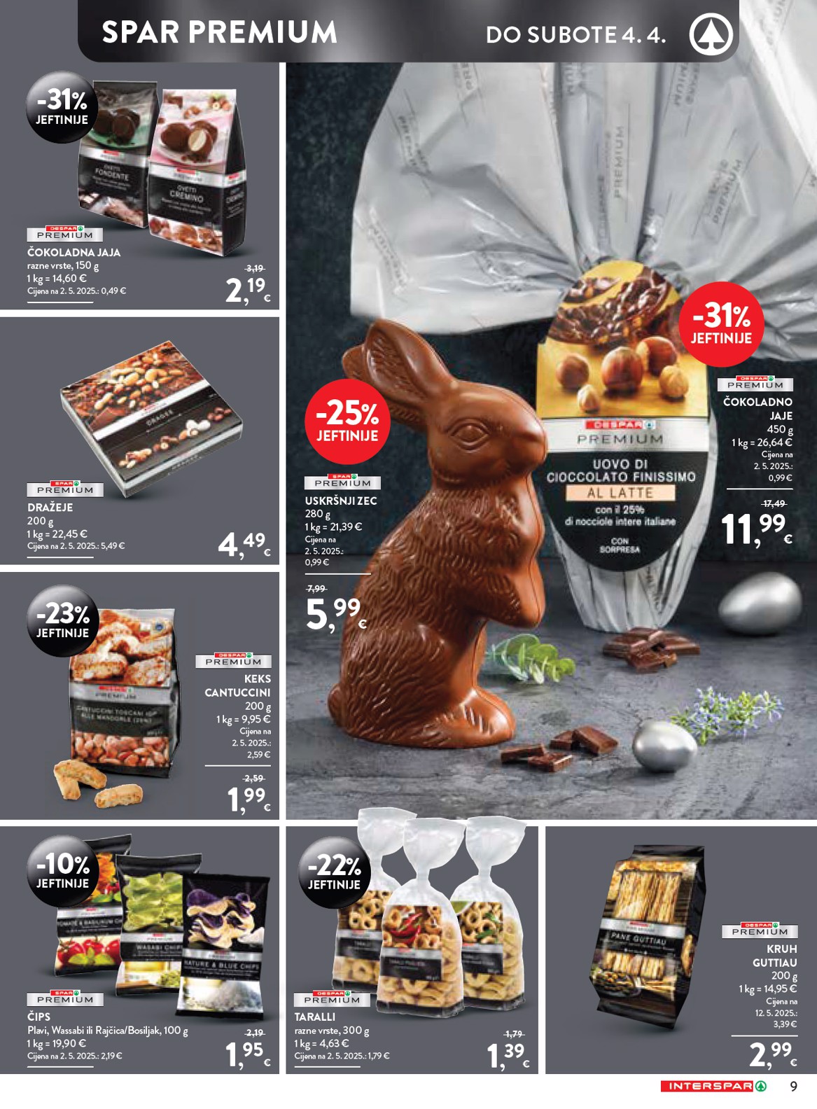 spar - Prelistajte katalog SPAR - Katalog delicije, vrijedi od 19.03.2026 do 04.04.2026 - page: 9