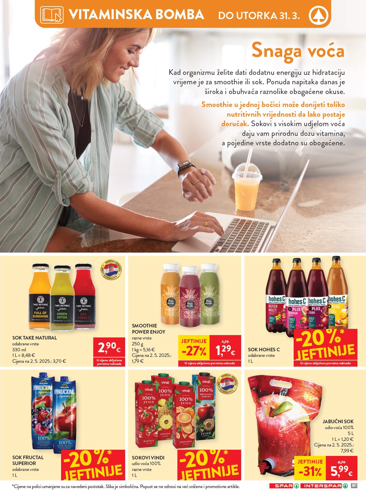 spar - Prelistajte katalog SPAR, vrijedi od 25.03.2026 do 31.03.2026 - page: 7