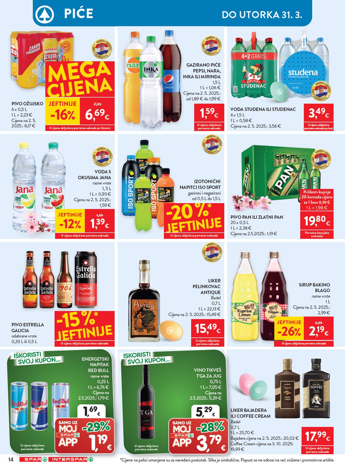 spar - Prelistajte katalog SPAR, vrijedi od 25.03.2026 do 31.03.2026 - page: 19