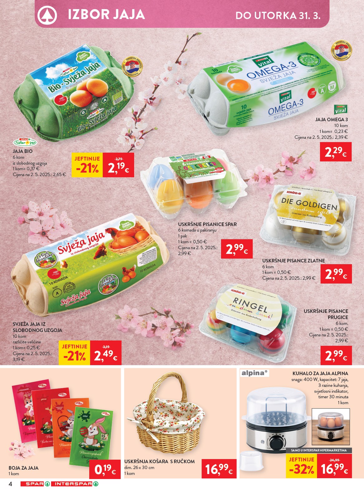 spar - Prelistajte katalog SPAR, vrijedi od 25.03.2026 do 31.03.2026 - page: 4