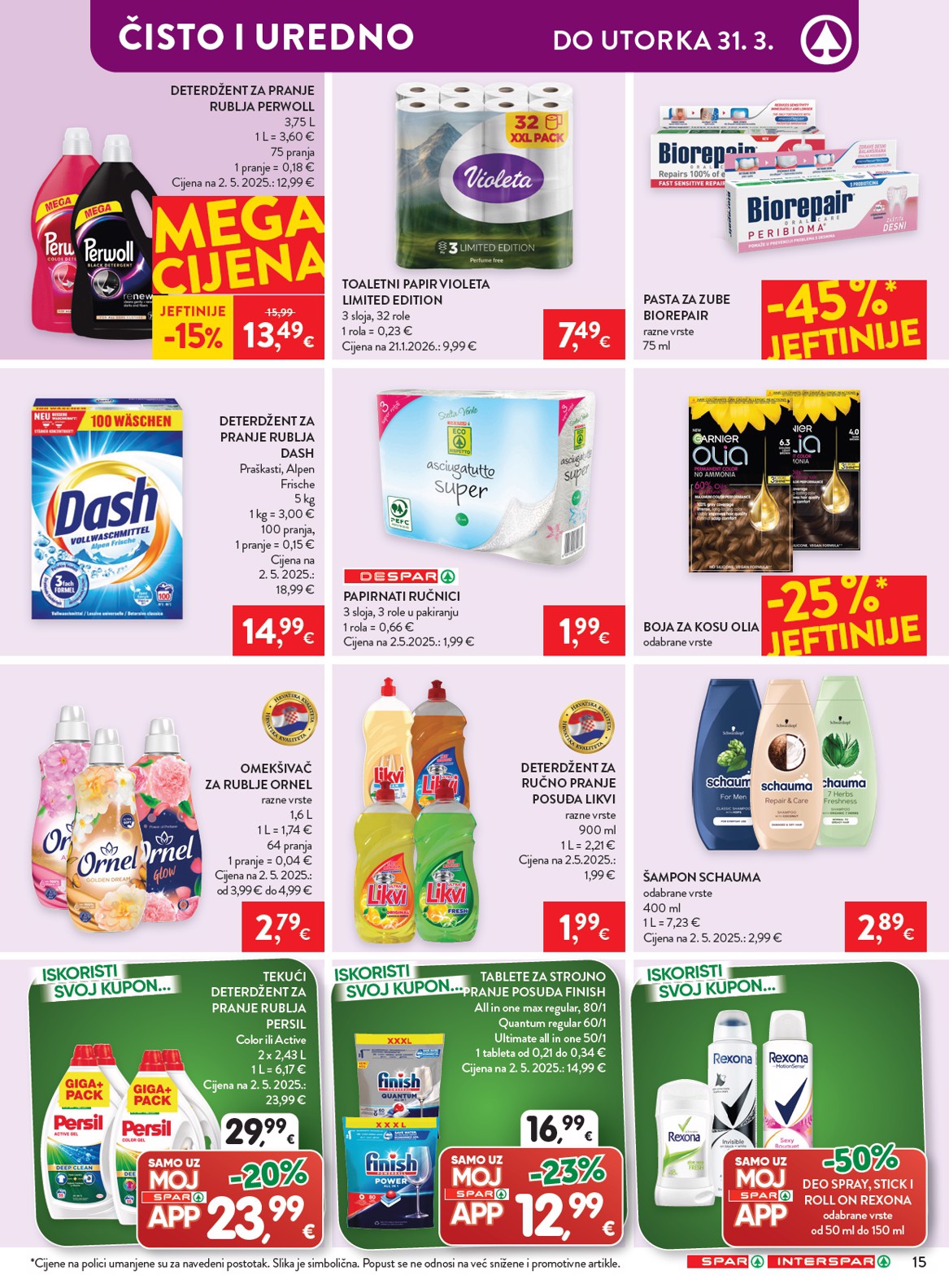 spar - Prelistajte katalog SPAR, vrijedi od 25.03.2026 do 31.03.2026 - page: 20