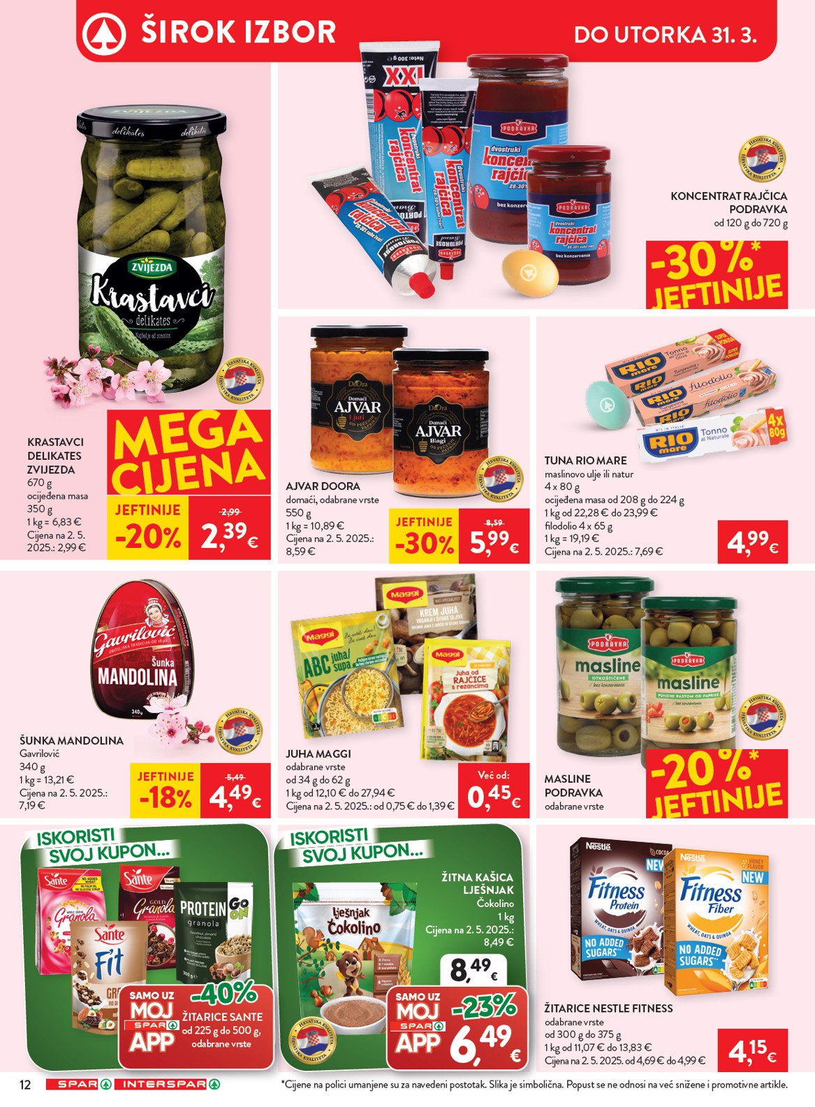 spar - Prelistajte katalog SPAR, vrijedi od 25.03.2026 do 31.03.2026 - page: 15