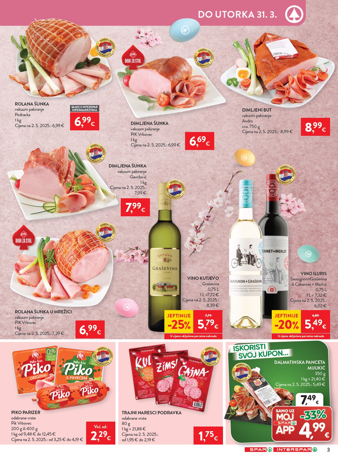 spar - Prelistajte katalog SPAR, vrijedi od 25.03.2026 do 31.03.2026 - page: 3