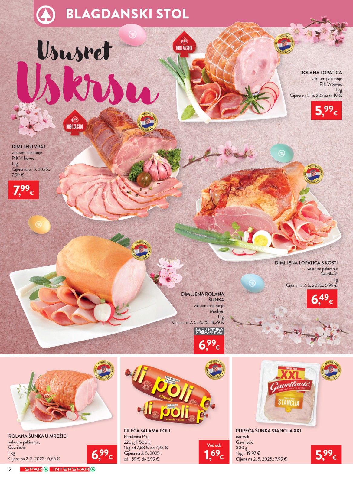spar - Prelistajte katalog SPAR, vrijedi od 25.03.2026 do 31.03.2026 - page: 2