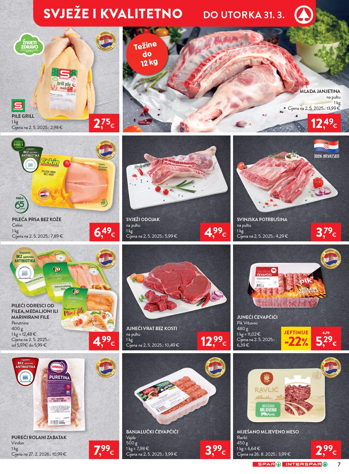 spar - Prelistajte katalog SPAR, vrijedi od 25.03.2026 do 31.03.2026 - page: 9
