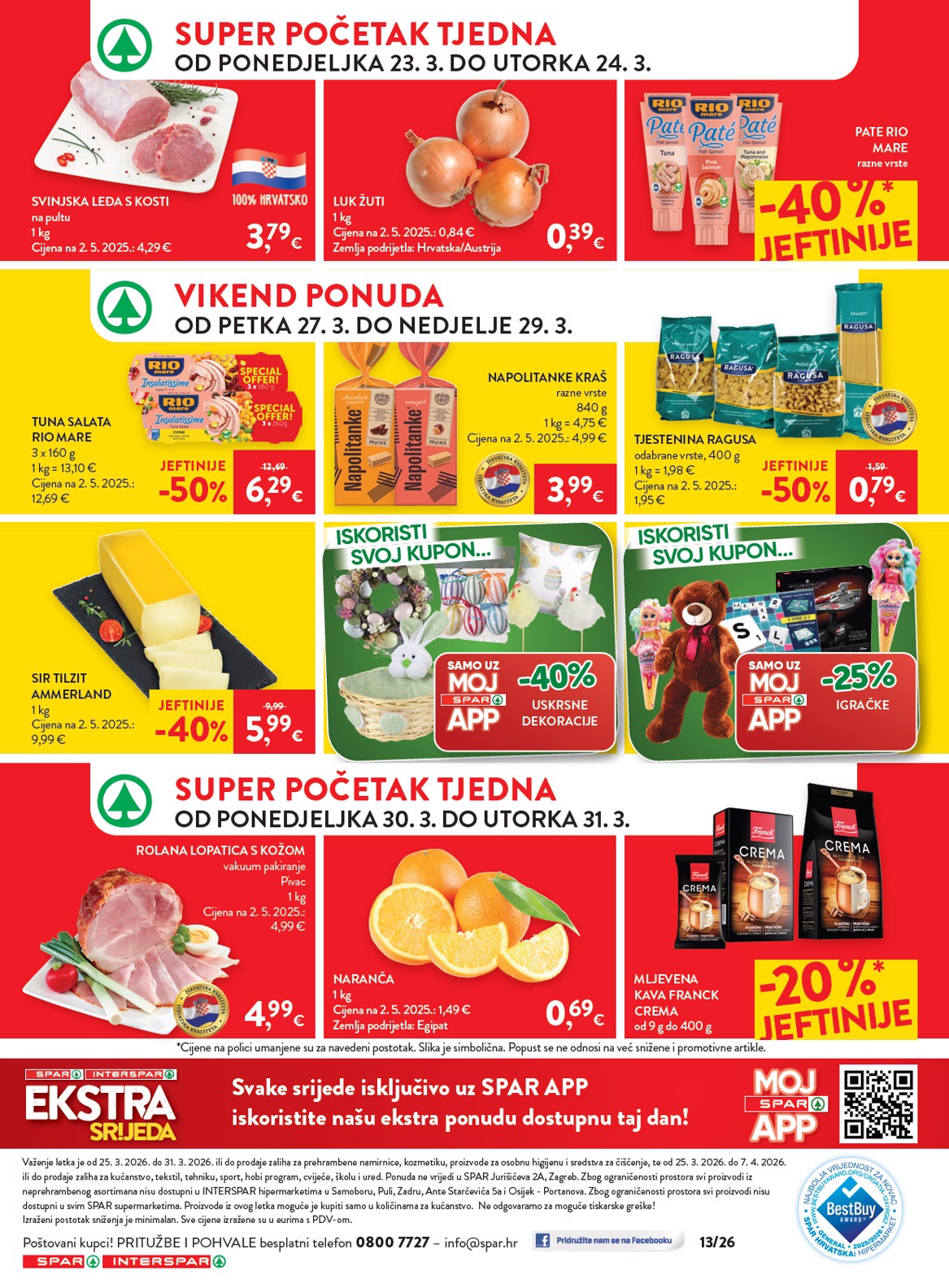 spar - Prelistajte katalog SPAR, vrijedi od 25.03.2026 do 31.03.2026 - page: 31