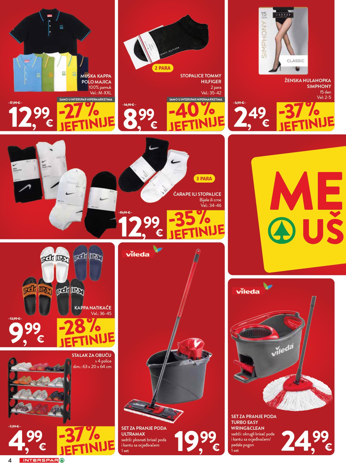 spar - Prelistajte katalog SPAR - Mega bon, vrijedi od 01.04.2026 do 21.04.2026 - page: 4
