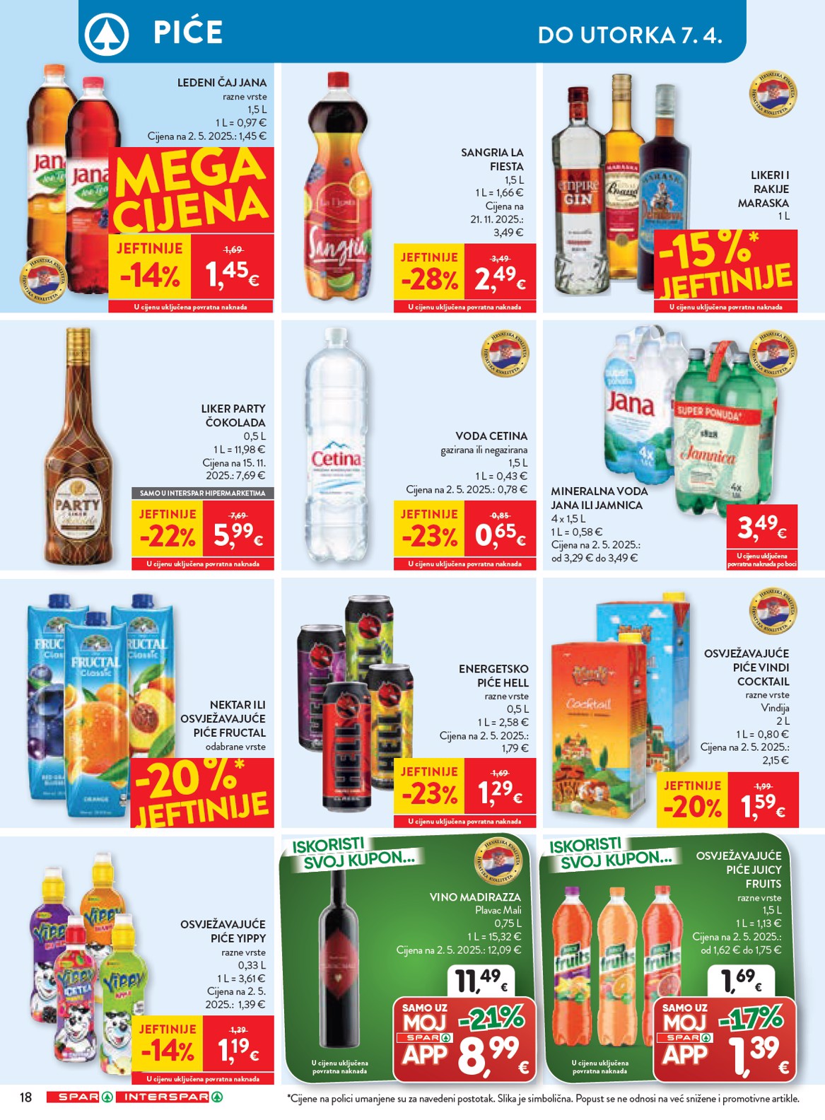 spar - Prelistajte katalog SPAR, vrijedi od 01.04.2026 do 07.04.2026 - page: 23