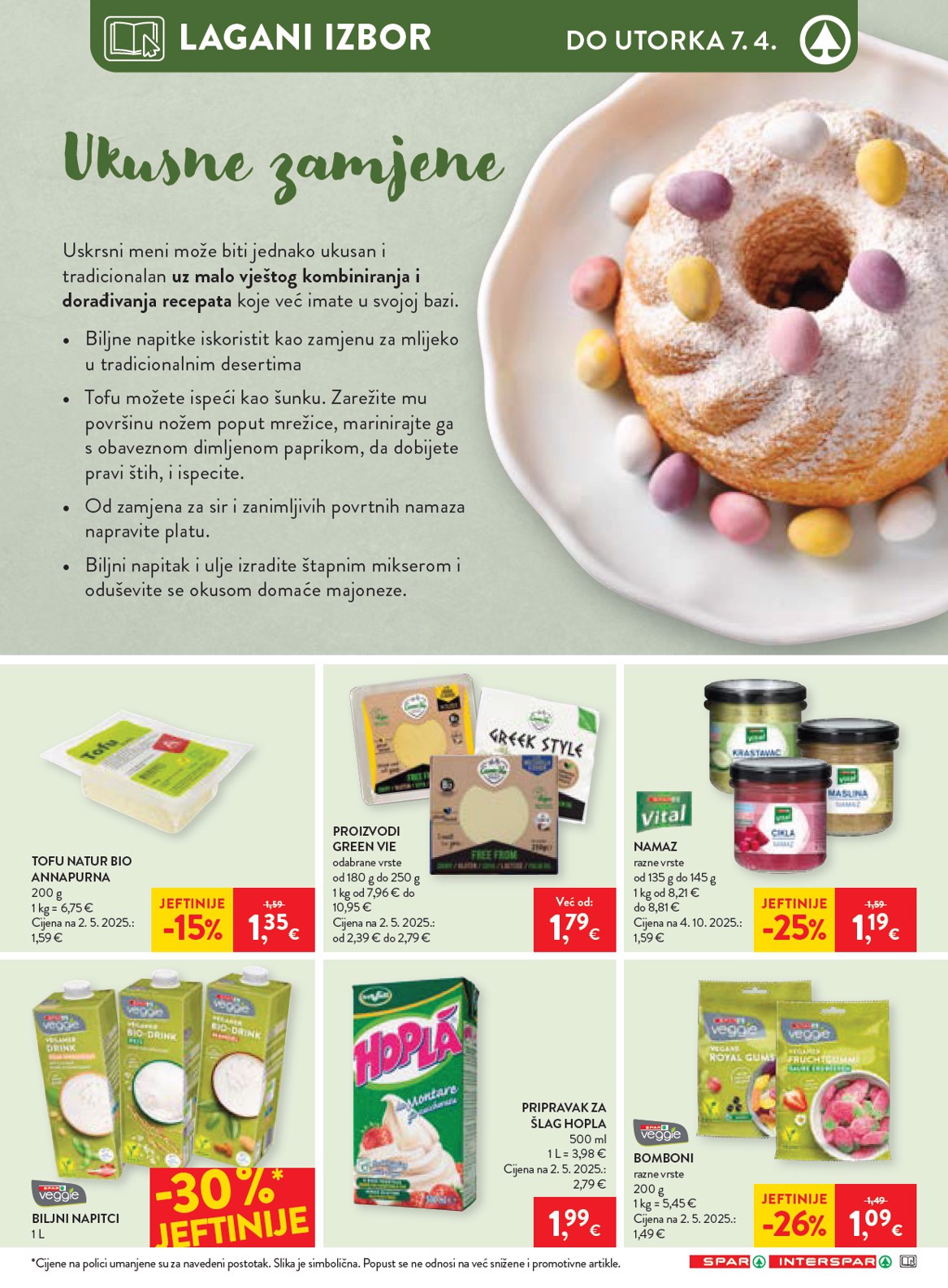 spar - Prelistajte katalog SPAR, vrijedi od 01.04.2026 do 07.04.2026 - page: 22