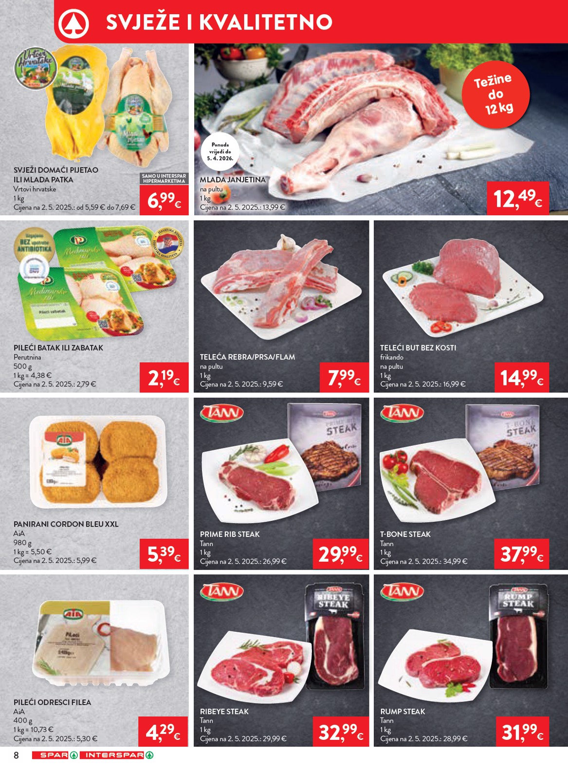 spar - Prelistajte katalog SPAR, vrijedi od 01.04.2026 do 07.04.2026 - page: 8