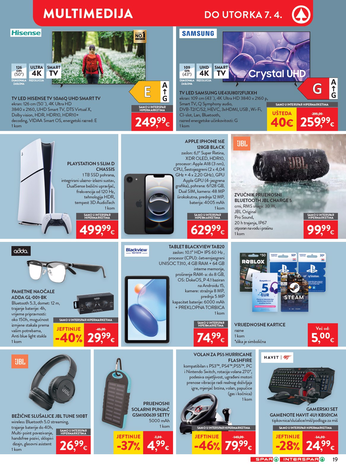 spar - Prelistajte katalog SPAR - Neprehrane, vrijedi od 01.04.2026 do 07.04.2026 - page: 8