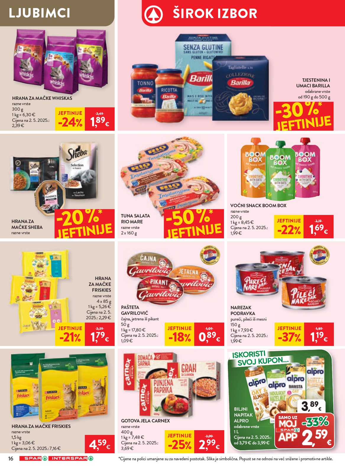spar - Prelistajte katalog SPAR, vrijedi od 08.04.2026 do 14.04.2026 - page: 18