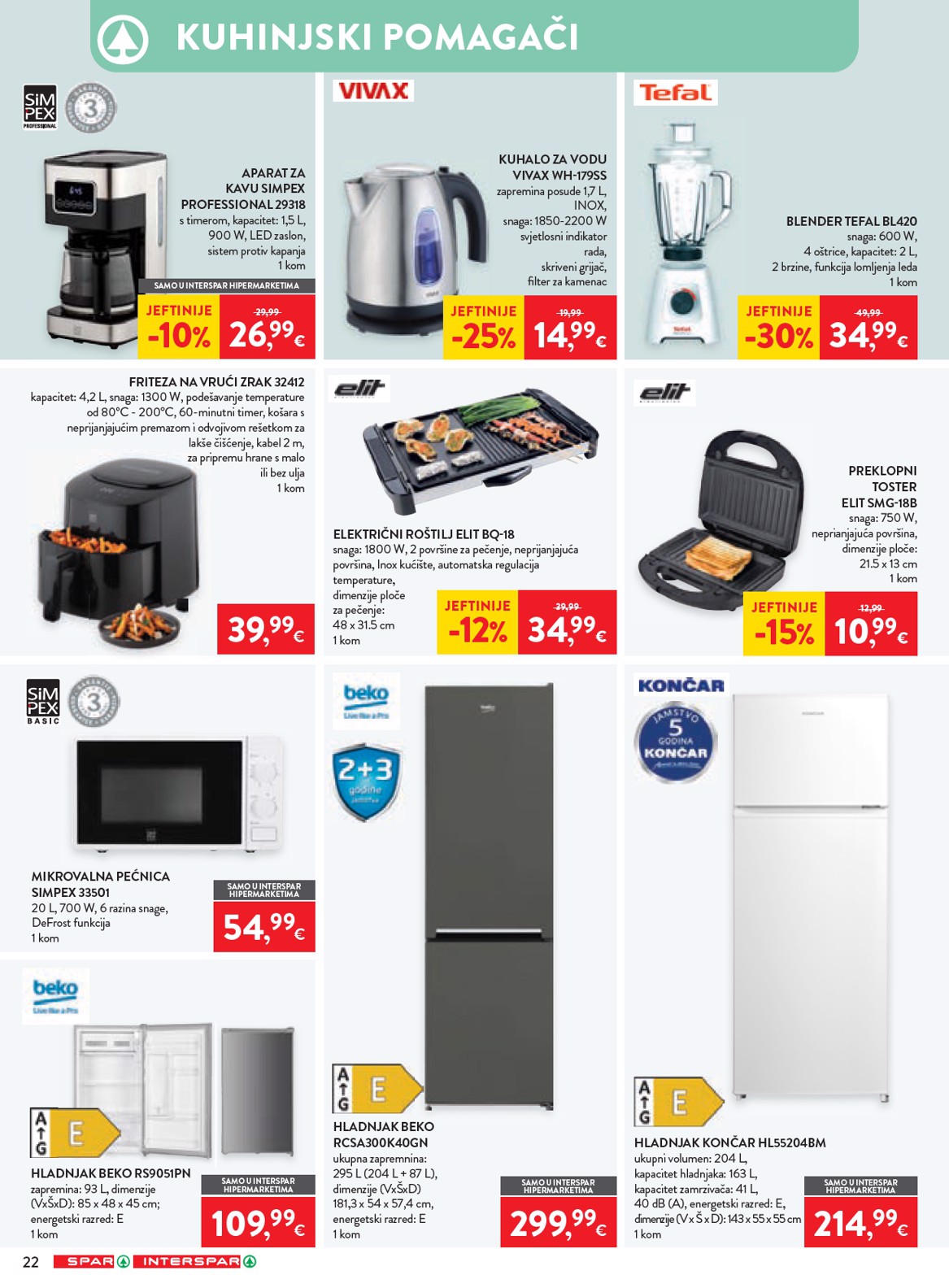 spar - Prelistajte katalog SPAR, vrijedi od 08.04.2026 do 14.04.2026 - page: 26