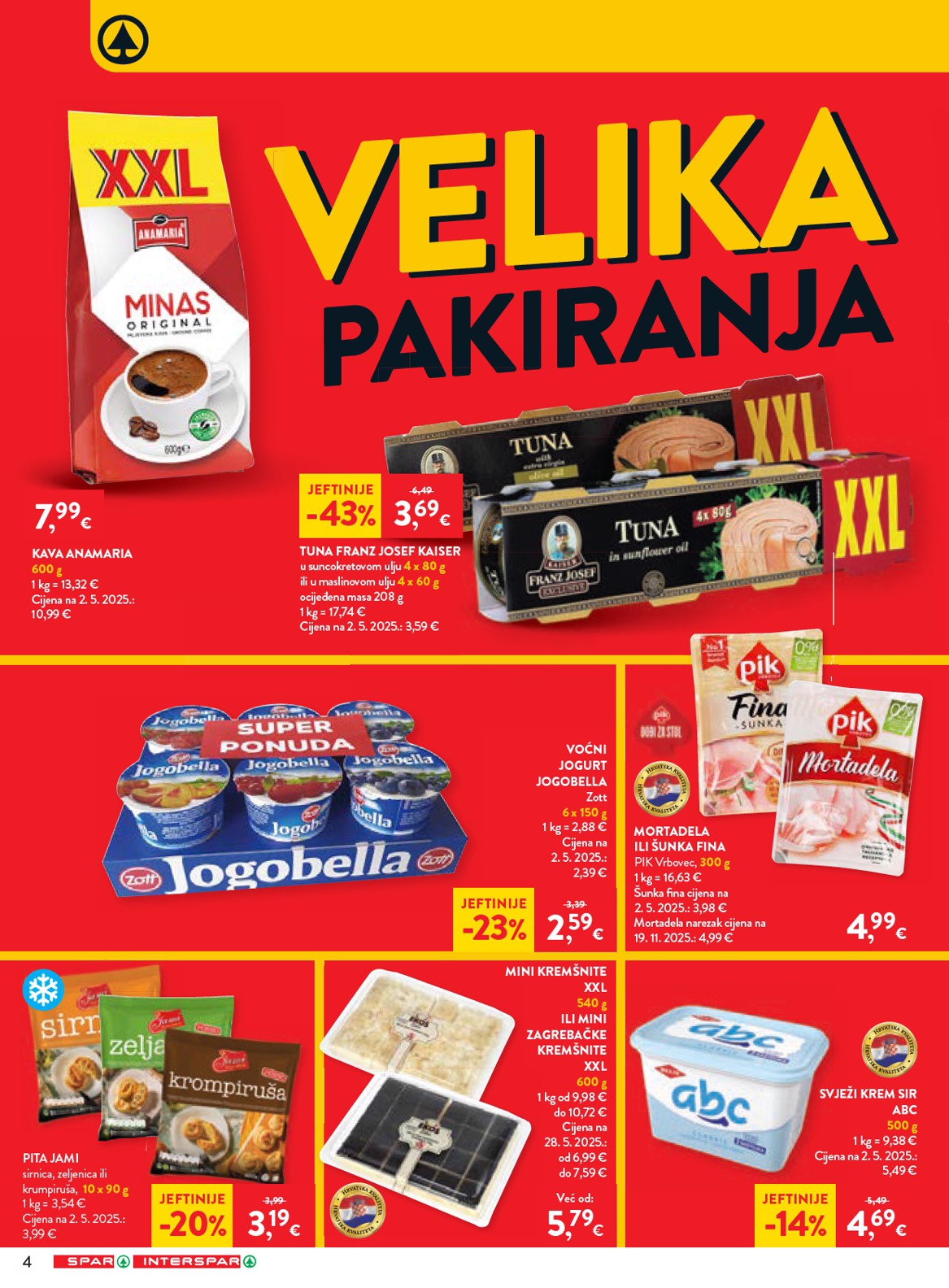 spar - Prelistajte katalog SPAR, vrijedi od 08.04.2026 do 14.04.2026 - page: 4
