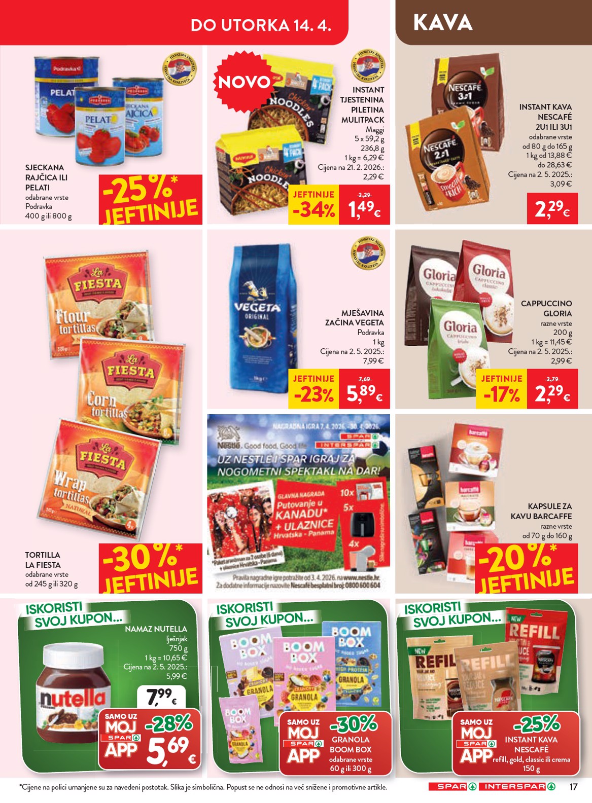 spar - Prelistajte katalog SPAR, vrijedi od 08.04.2026 do 14.04.2026 - page: 19