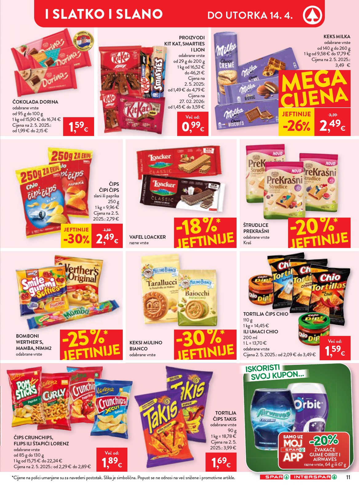spar - Prelistajte katalog SPAR, vrijedi od 08.04.2026 do 14.04.2026 - page: 12
