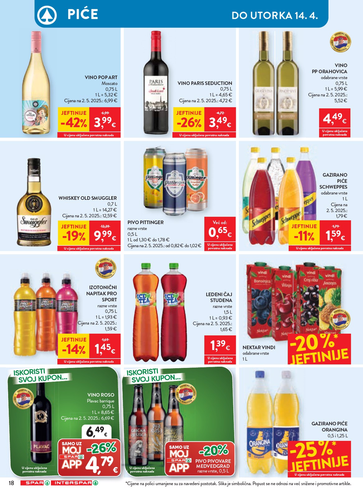 spar - Prelistajte katalog SPAR, vrijedi od 08.04.2026 do 14.04.2026 - page: 21