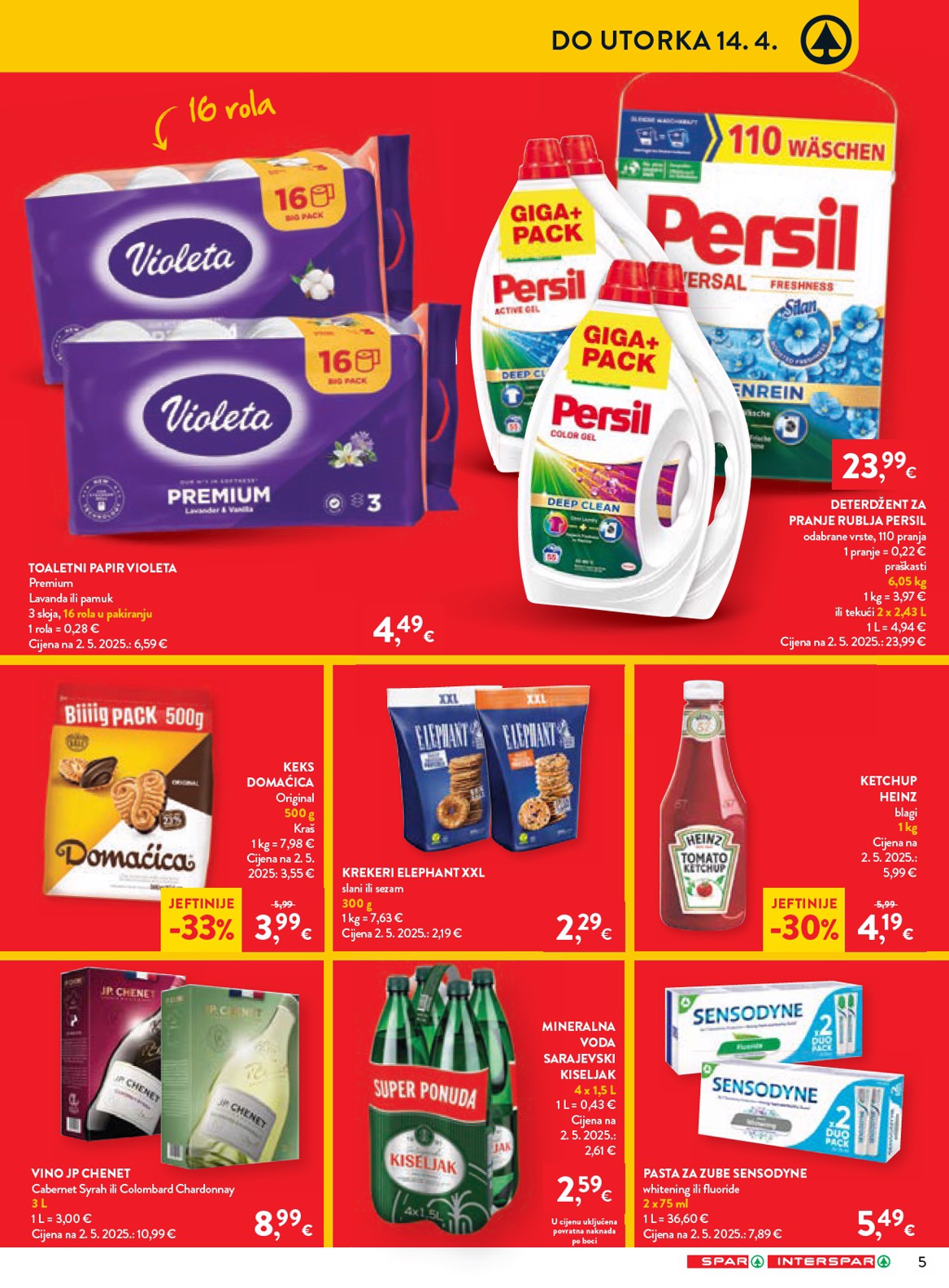 spar - Prelistajte katalog SPAR, vrijedi od 08.04.2026 do 14.04.2026 - page: 5