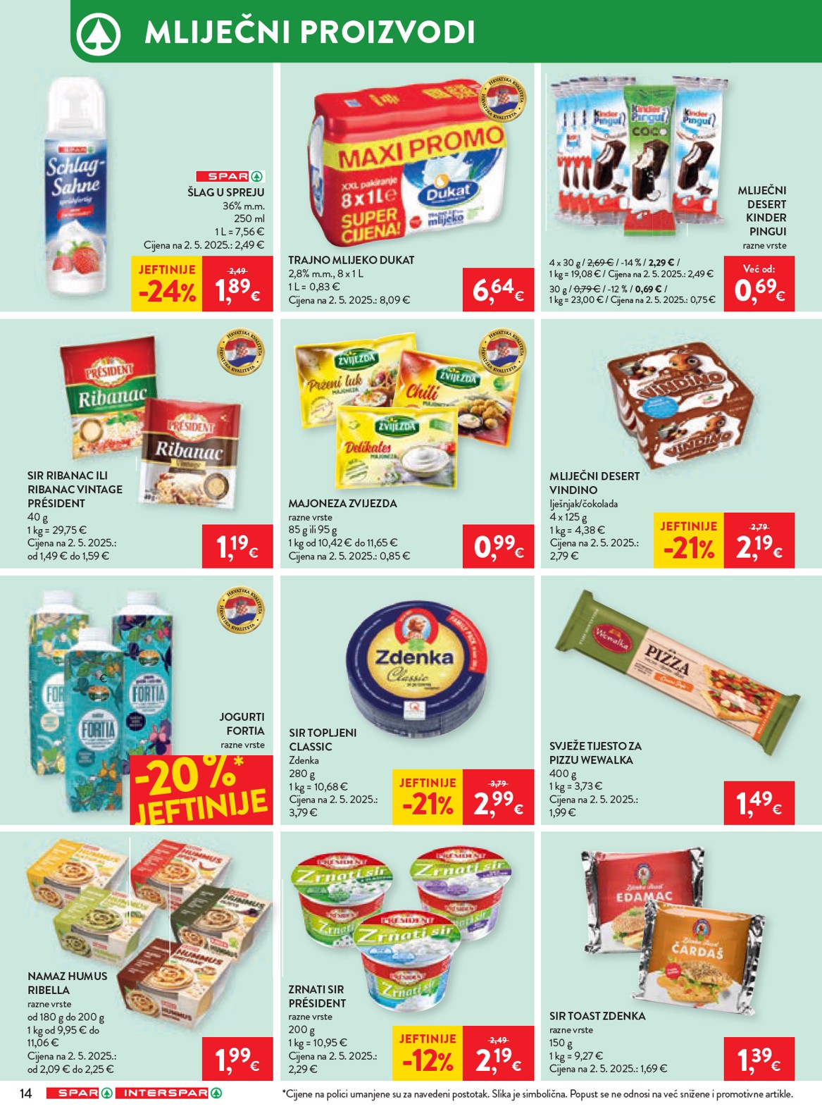 spar - Prelistajte katalog SPAR, vrijedi od 08.04.2026 do 14.04.2026 - page: 16