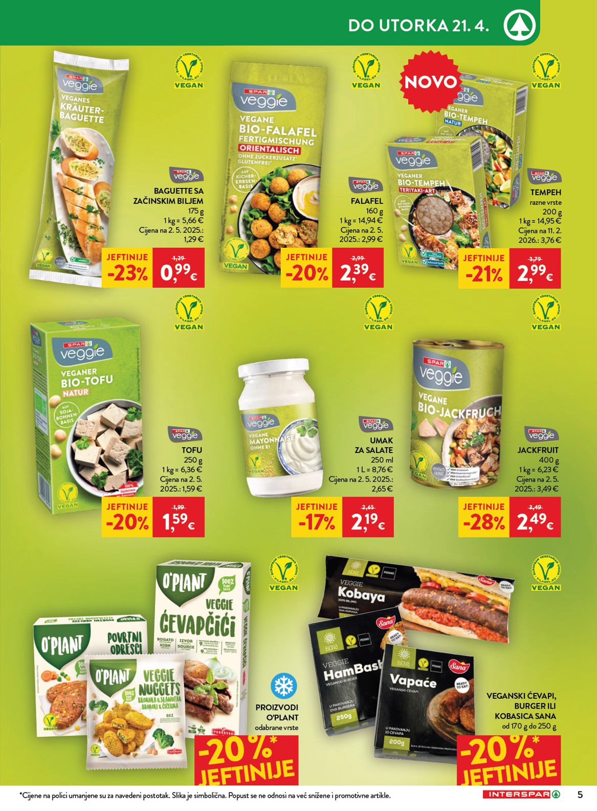 spar - Budući INTERSPAR letak vrijedi od srijede 15.04.2026 do utorka 21.04.2026 - page: 5