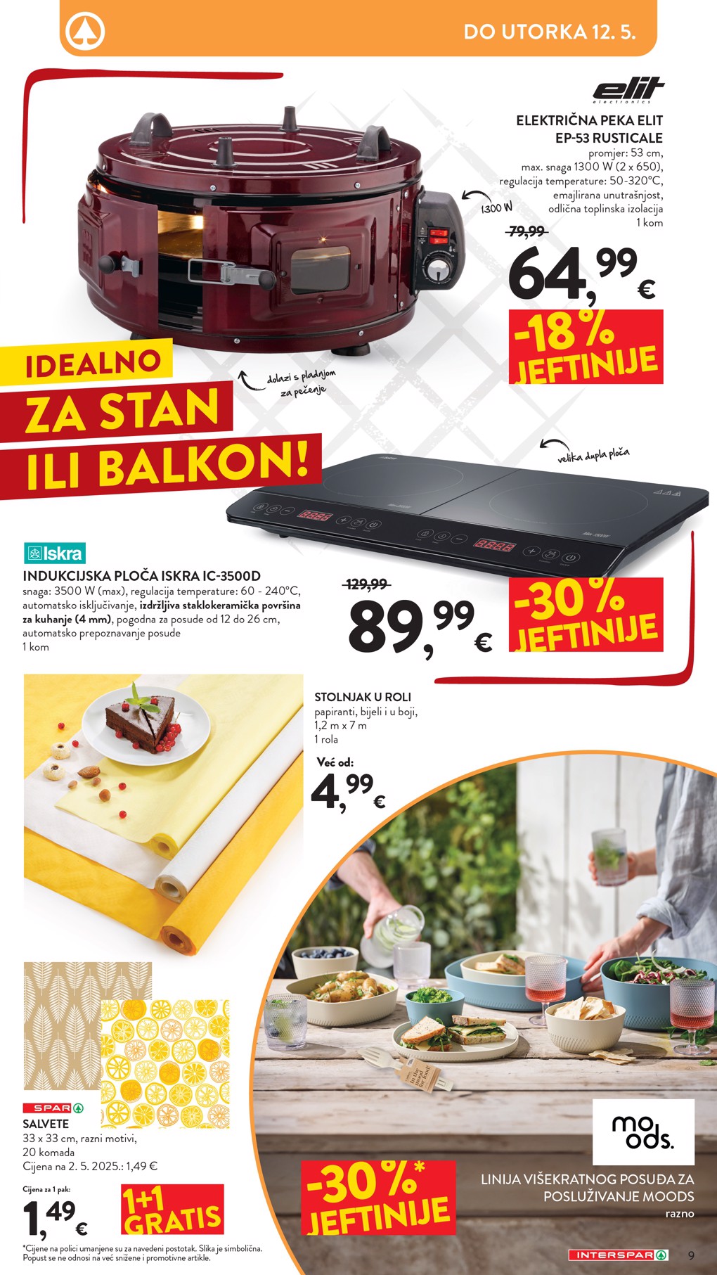 spar - Budući SPAR - Grillen letak vrijedi od srijede 22.04.2026 do utorka 12.05.2026 - page: 9