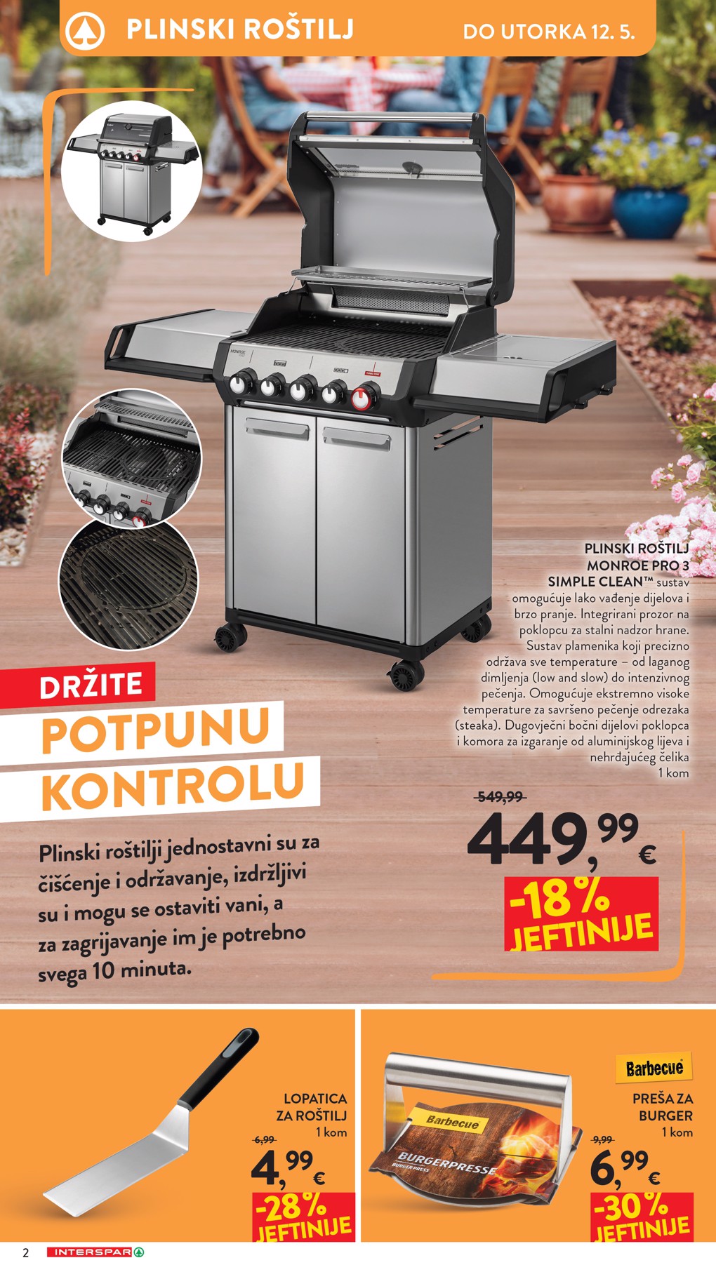 spar - Budući SPAR - Grillen letak vrijedi od srijede 22.04.2026 do utorka 12.05.2026 - page: 2