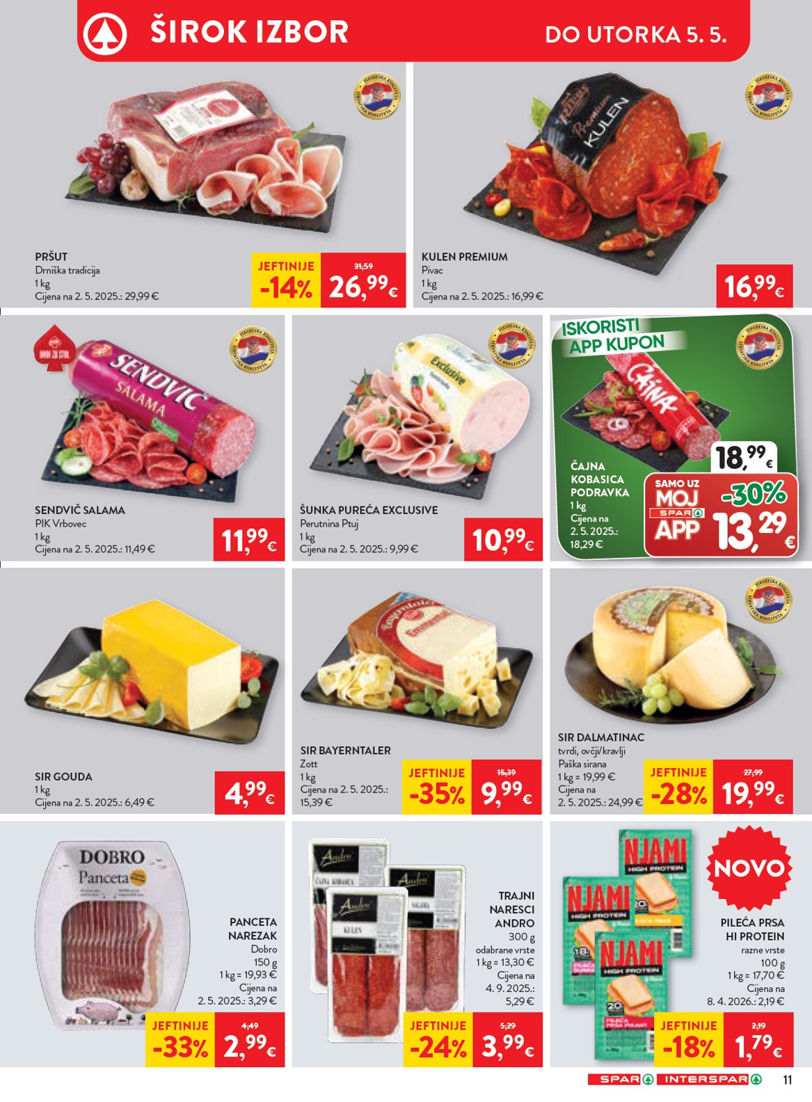 spar - Budući SPAR letak vrijedi od srijede 29.04.2026 do utorka 05.05.2026 - page: 11