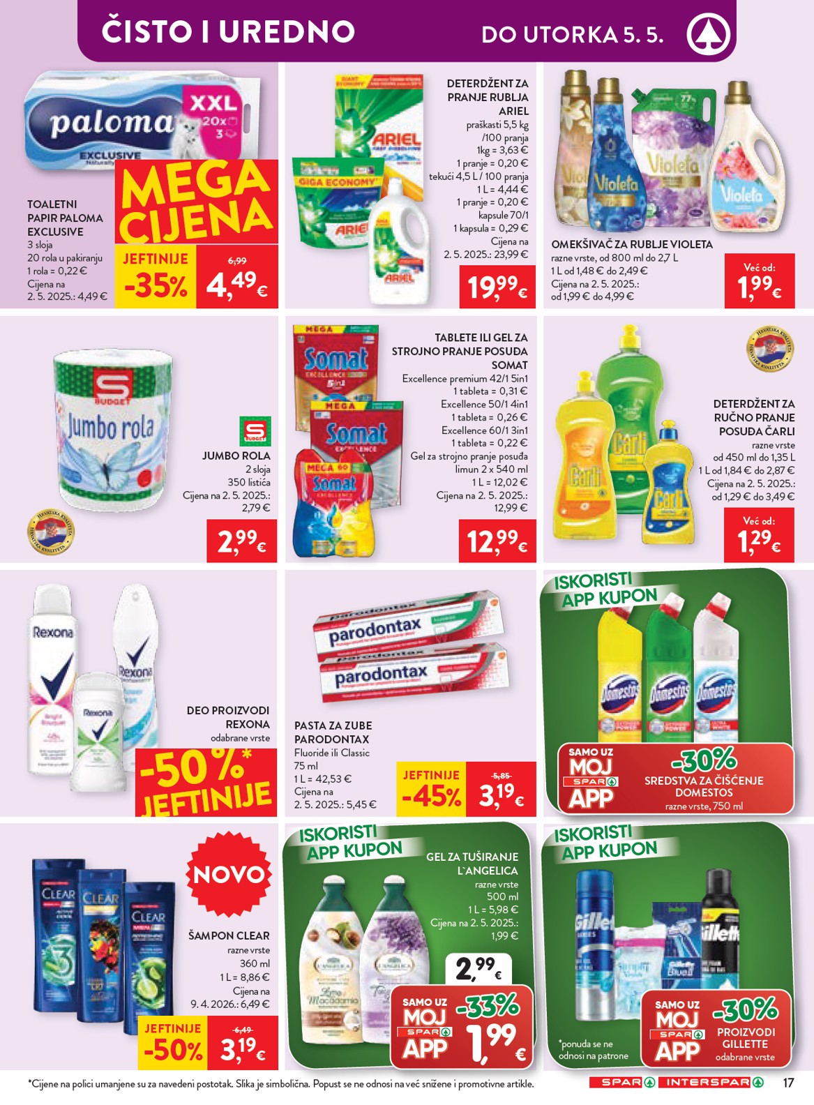 spar - Budući SPAR letak vrijedi od srijede 29.04.2026 do utorka 05.05.2026 - page: 20