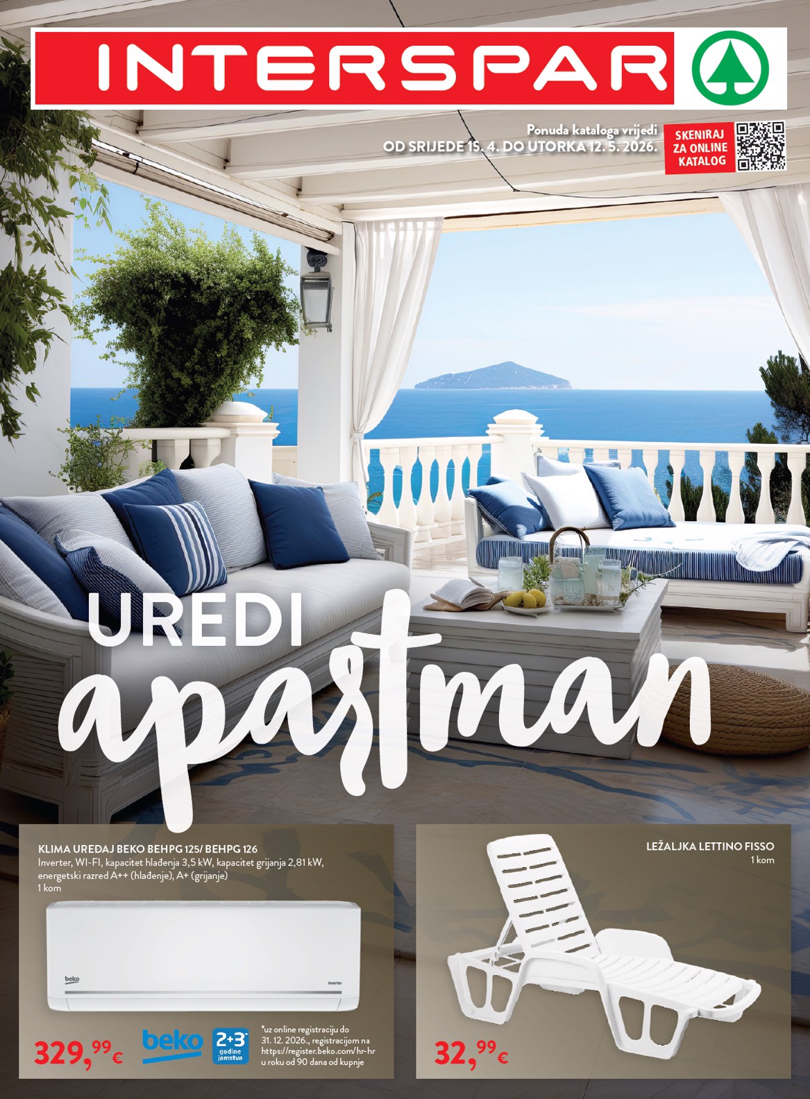 spar - Aktualni INTERSPAR - Apartmani katalog vrijedi od srijede 15.04.2026 do utorka 12.05.2026 - page: 1