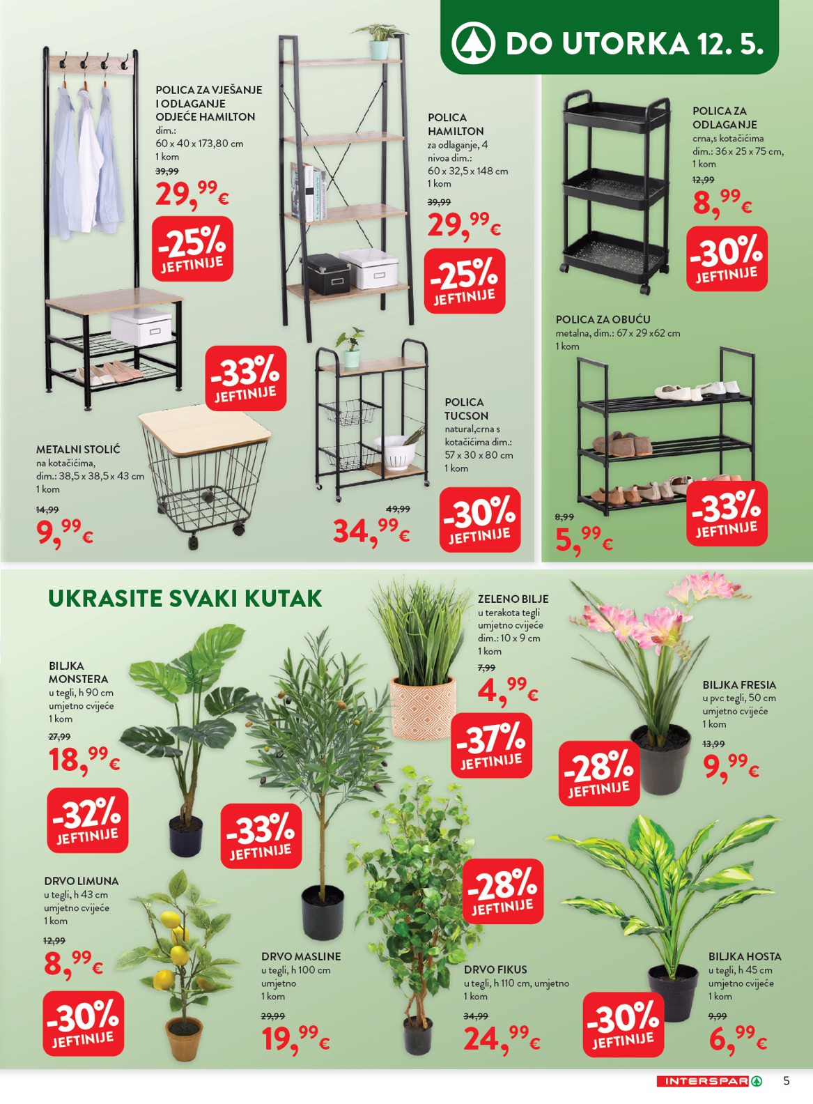 spar - Aktualni INTERSPAR - Apartmani katalog vrijedi od srijede 15.04.2026 do utorka 12.05.2026 - page: 5