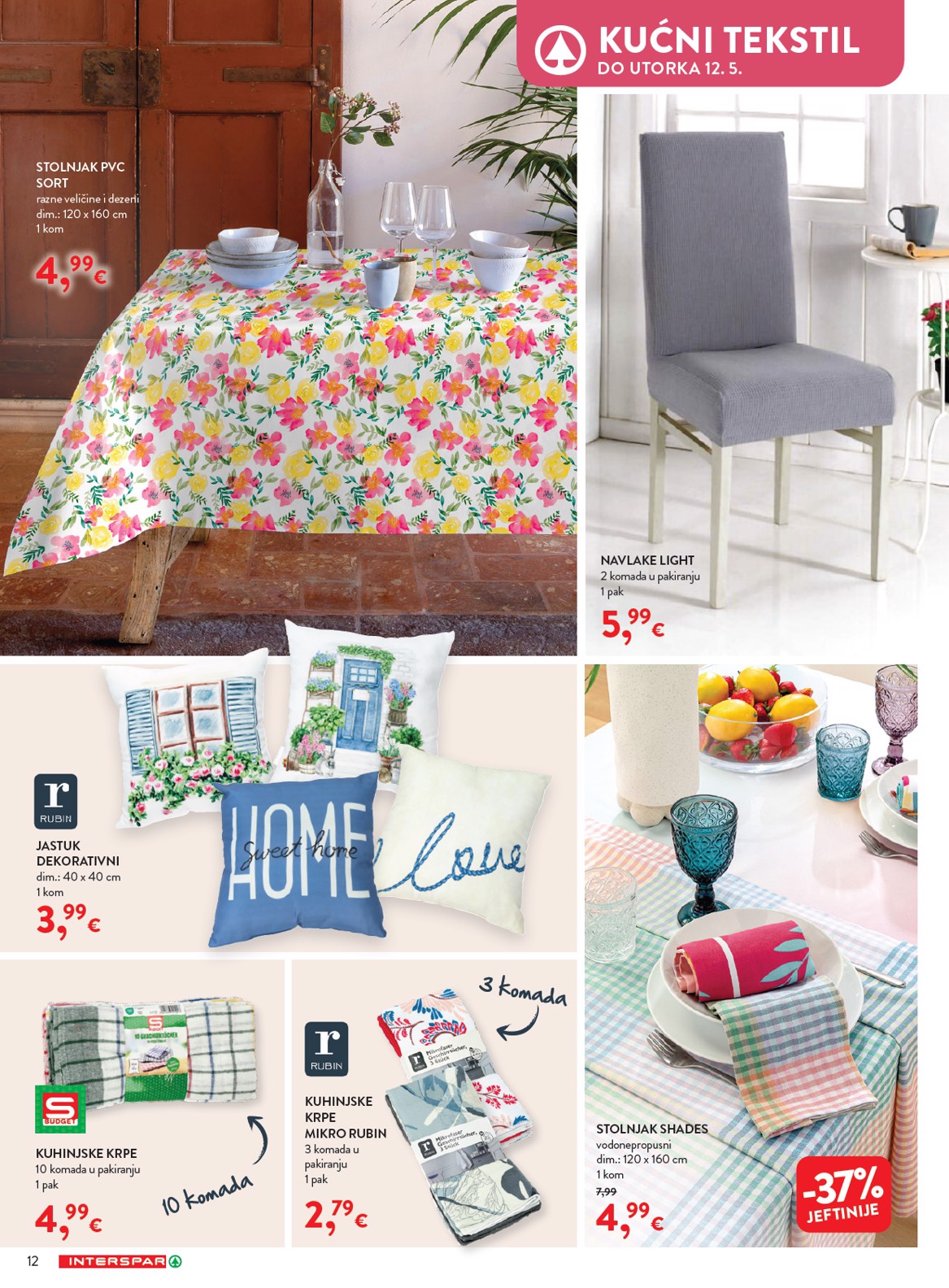spar - Aktualni INTERSPAR - Apartmani katalog vrijedi od srijede 15.04.2026 do utorka 12.05.2026 - page: 12