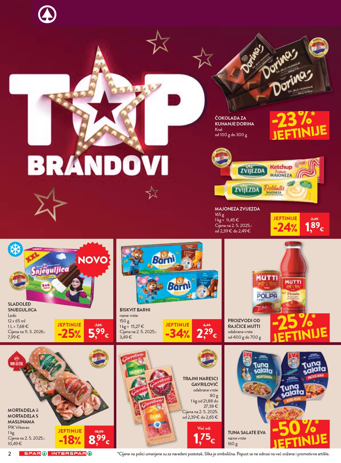 spar - Budući SPAR letak vrijedi od srijede 06.05.2026 do utorka 12.05.2026 - page: 2