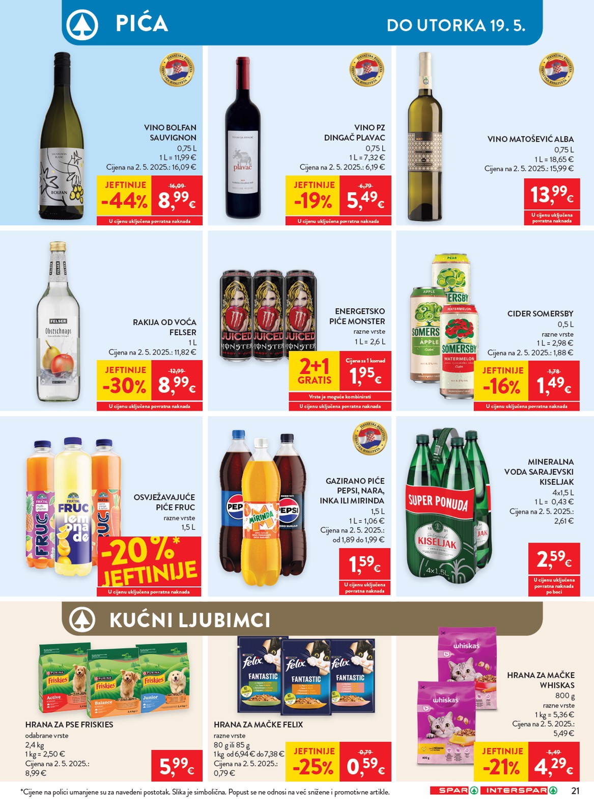 spar - Budući SPAR letak vrijedi od srijede 13.05.2026 do utorka 19.05.2026 - page: 25