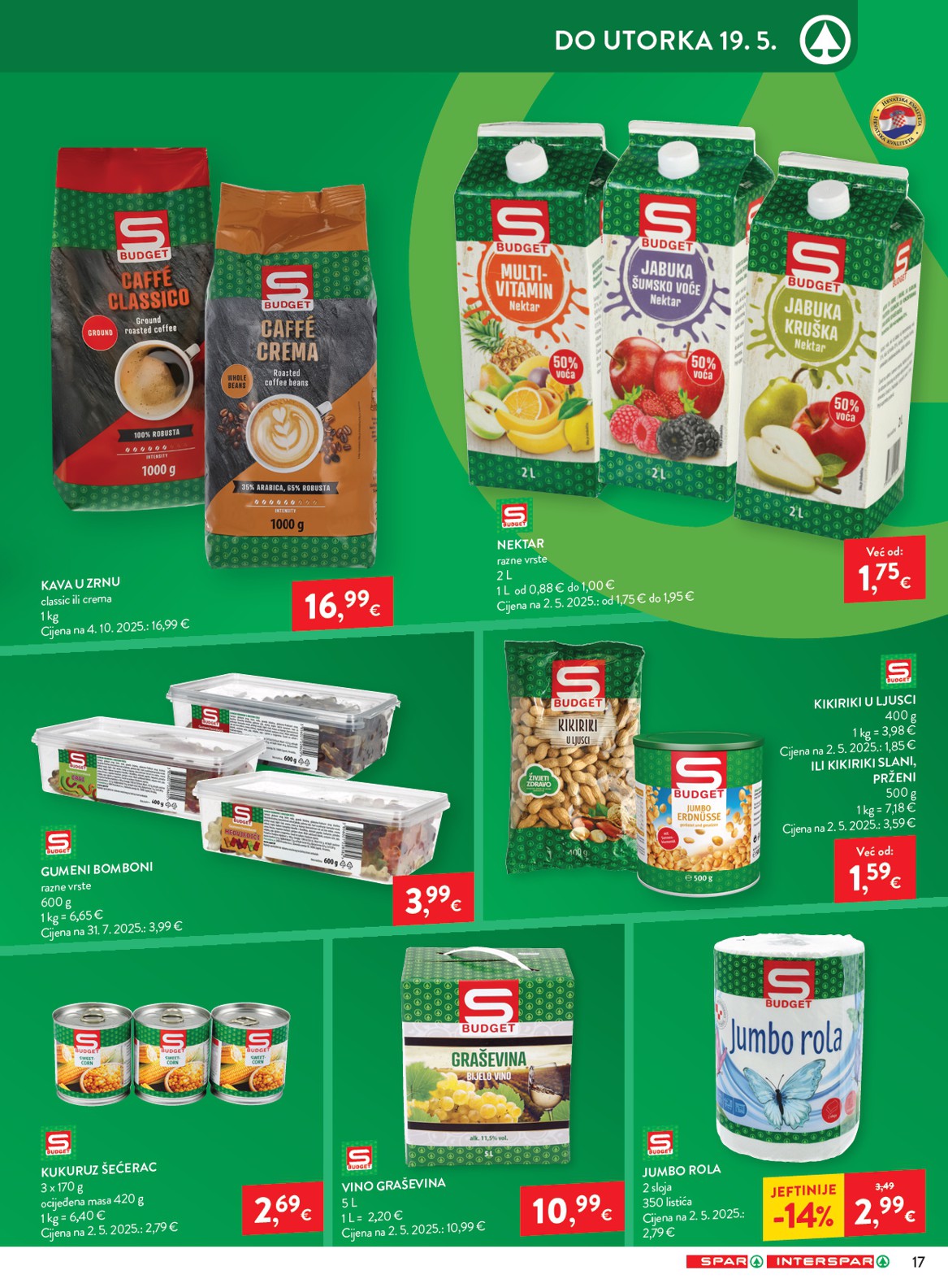 spar - Budući SPAR letak vrijedi od srijede 13.05.2026 do utorka 19.05.2026 - page: 19