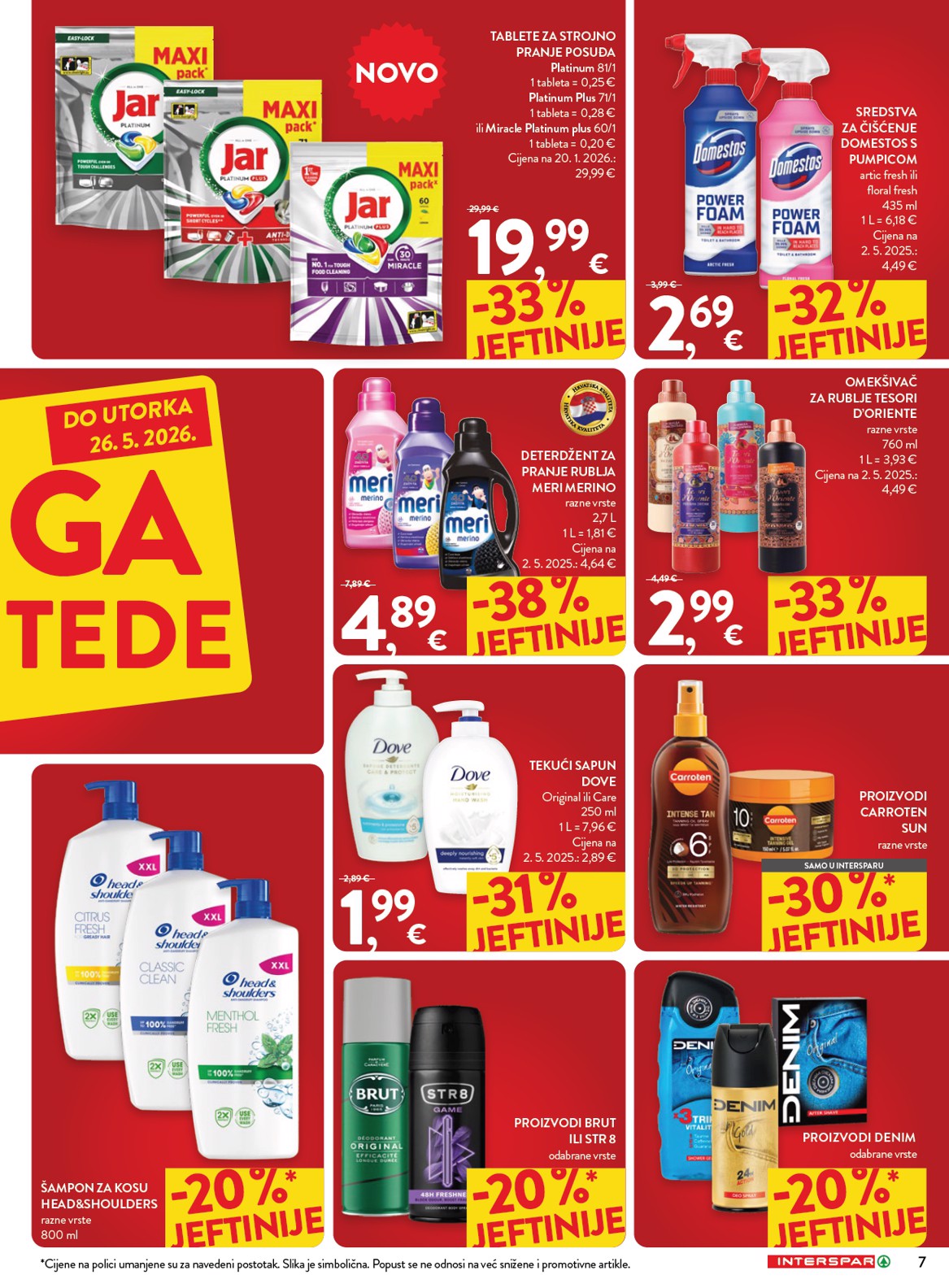 spar - Budući INTERSPAR letak vrijedi od srijede 13.05.2026 do utorka 26.05.2026 - page: 7