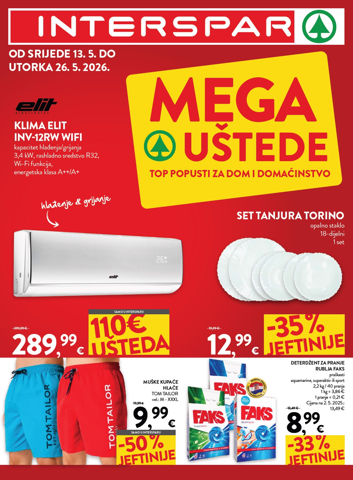 spar - Budući INTERSPAR letak vrijedi od srijede 13.05.2026 do utorka 26.05.2026