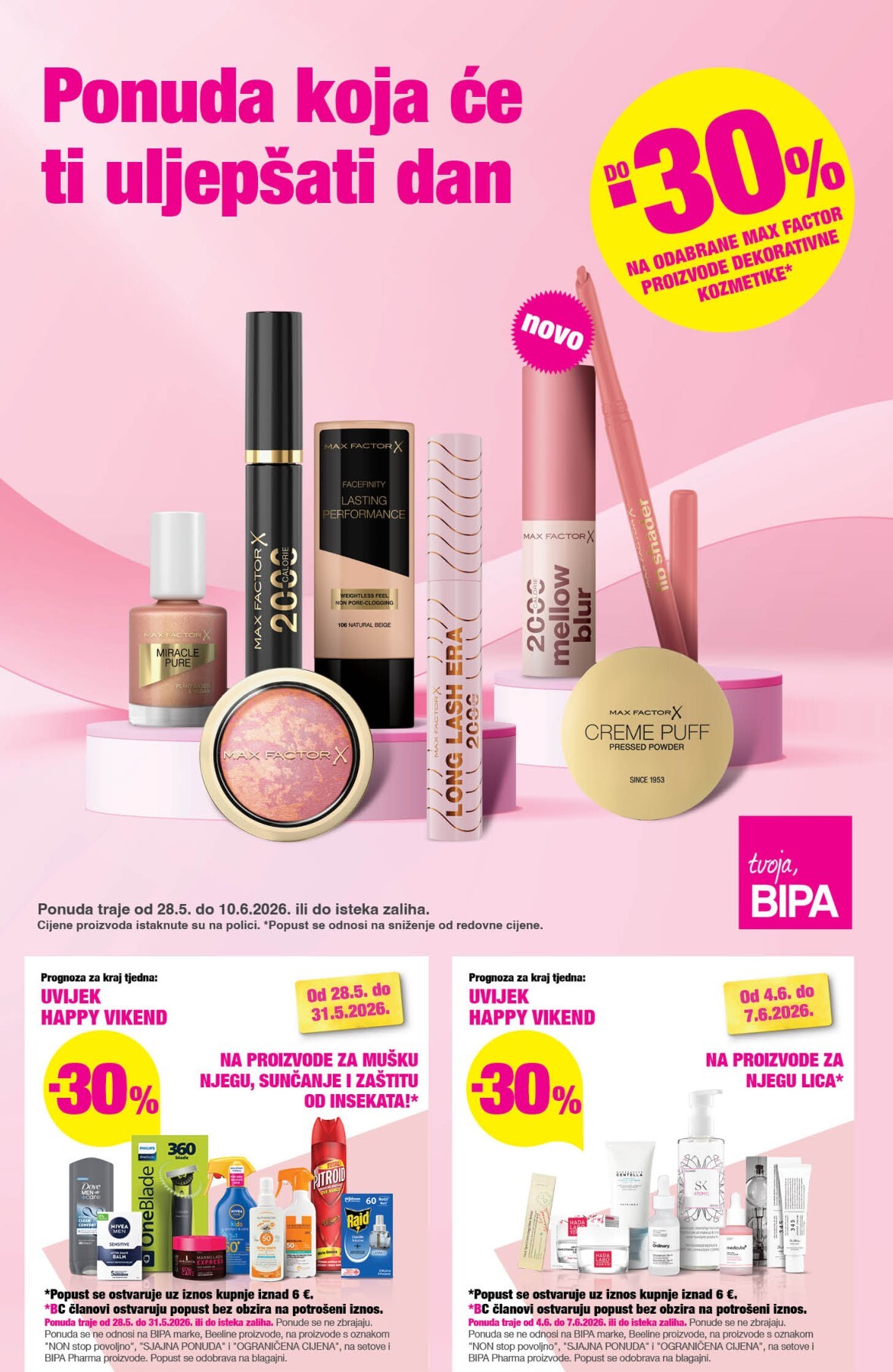 bipa - Aktualni katalog BIPA od četvrtka, 28.05.2026 do srijede, 10.06.2026