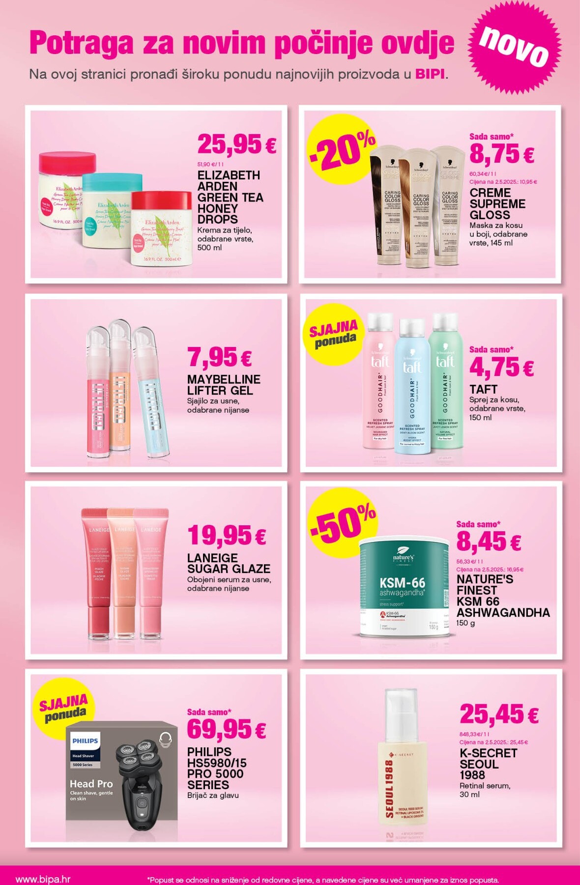 bipa - Novi BIPA katalog od četvrtka, 03.09.2026 do srijede, 16.09.2026 - page: 24