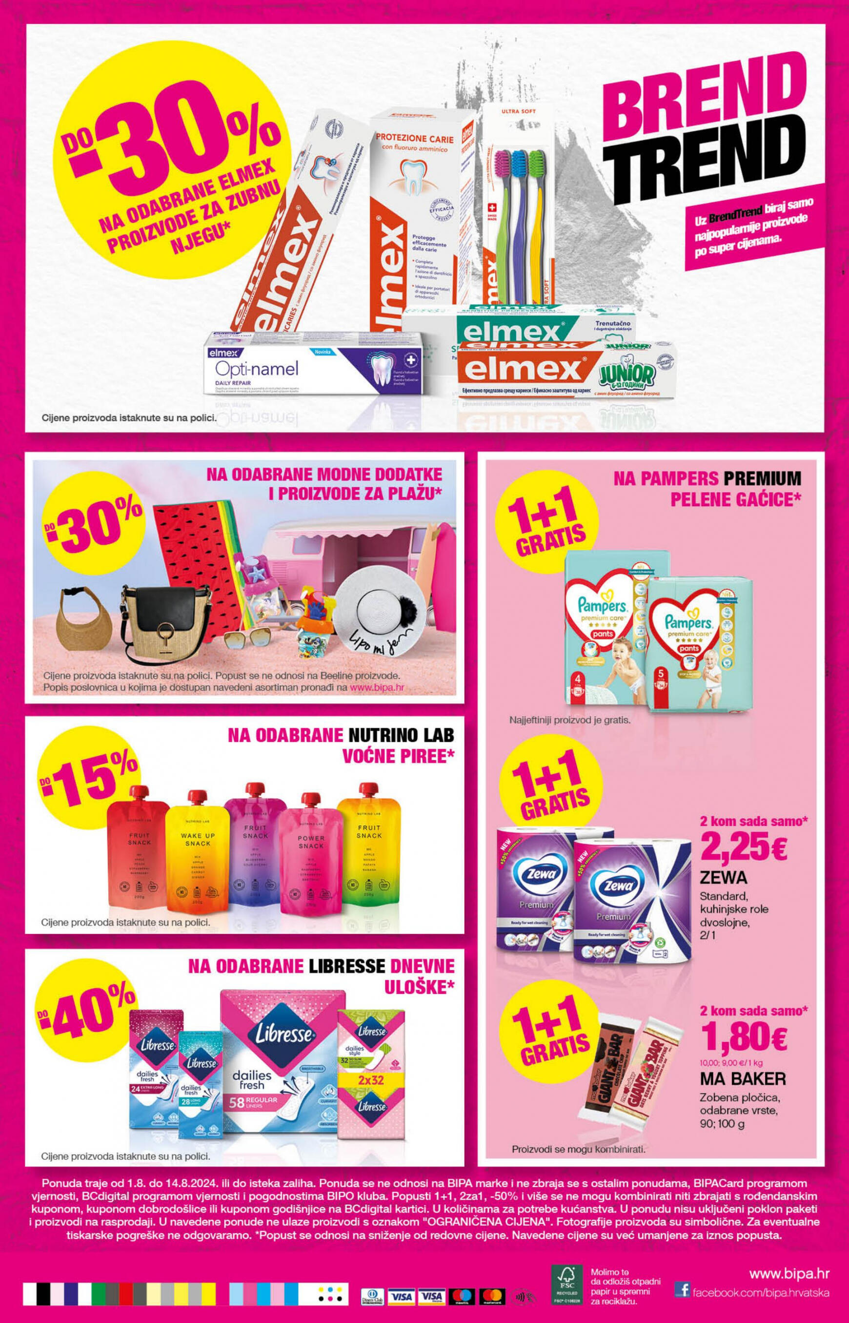 bipa - Novi katalog BIPA 01.08. - 14.08. - page: 8