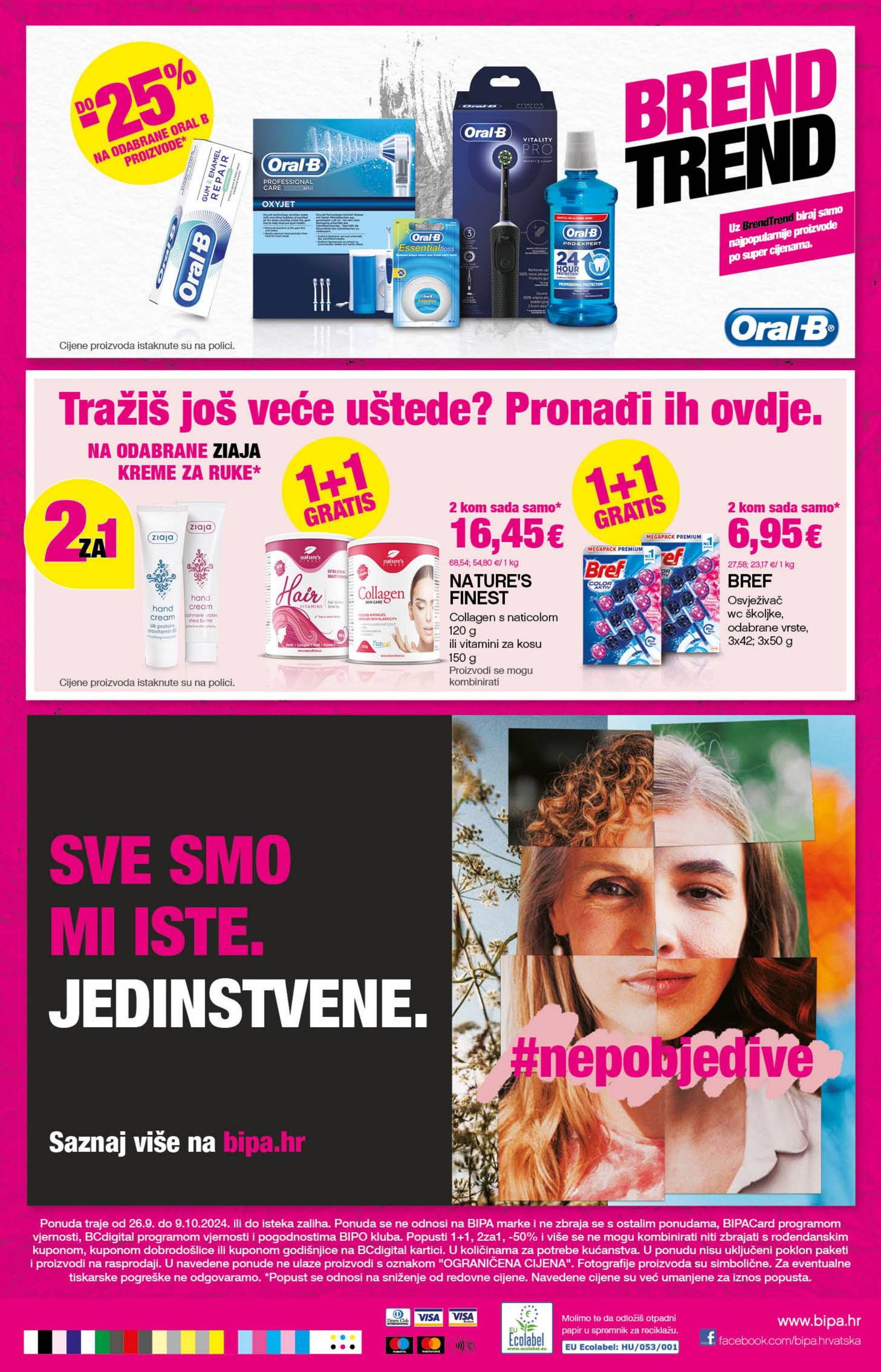 bipa - Novi BIPA katalog vrijedi od 26.09. do 09.10. - page: 12