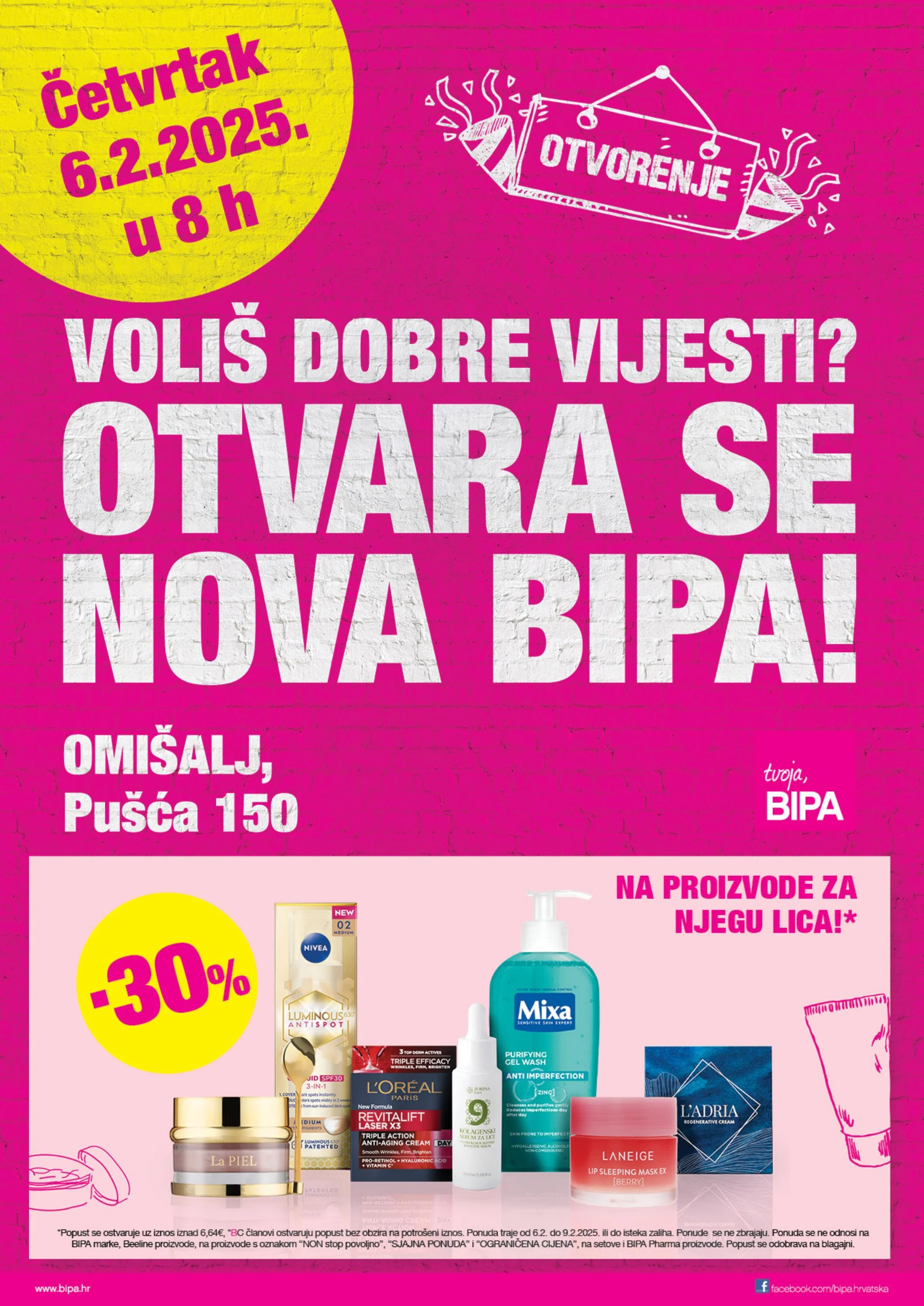 bipa - BIPA - Letak otvorenja Omišalj katalog vrijedi od 06.02. do 19.02.