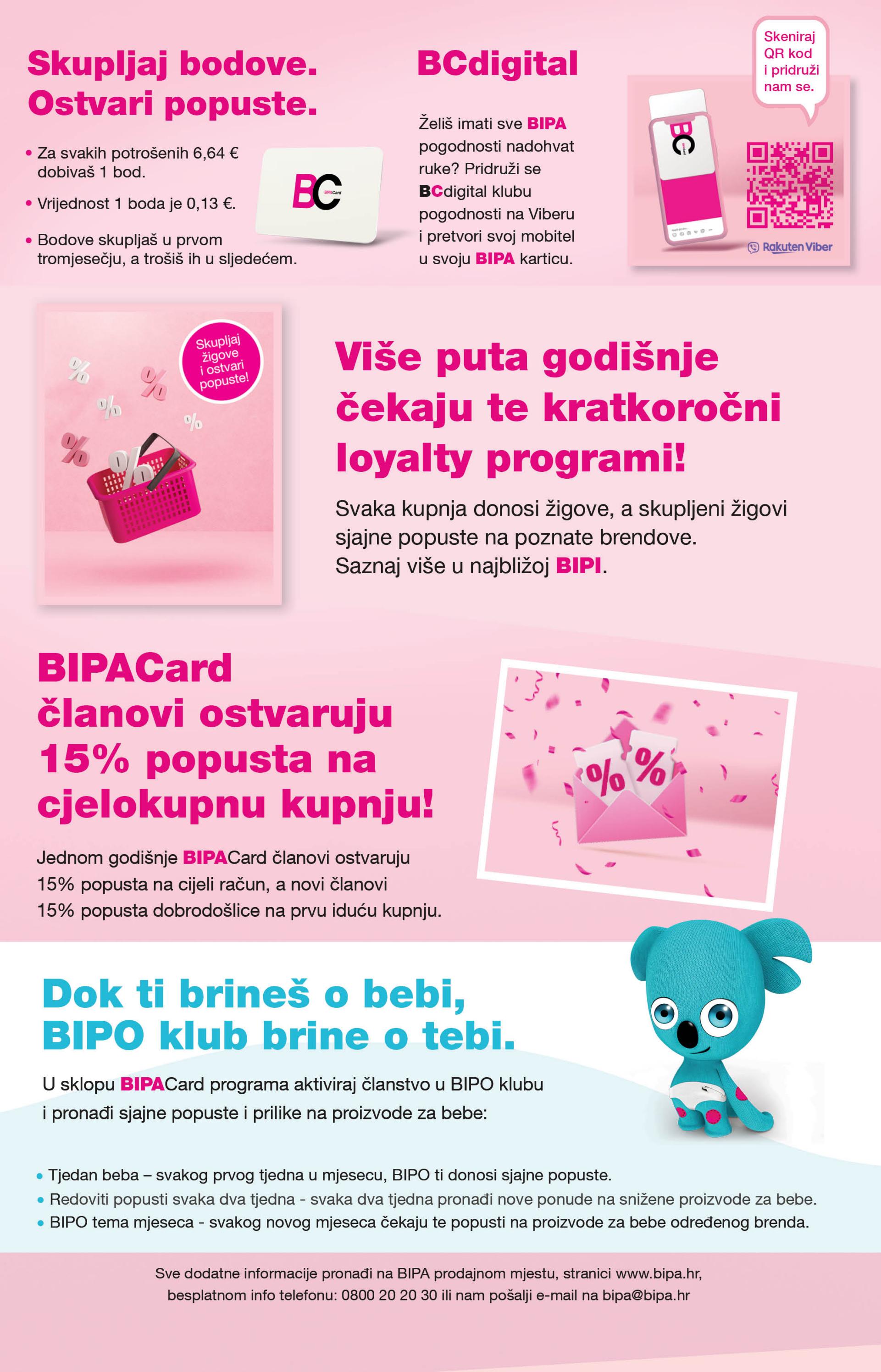 bipa - Prelistajte katalog BIPACard - letak, vrijedi od 01.07. do 31.08. - page: 14