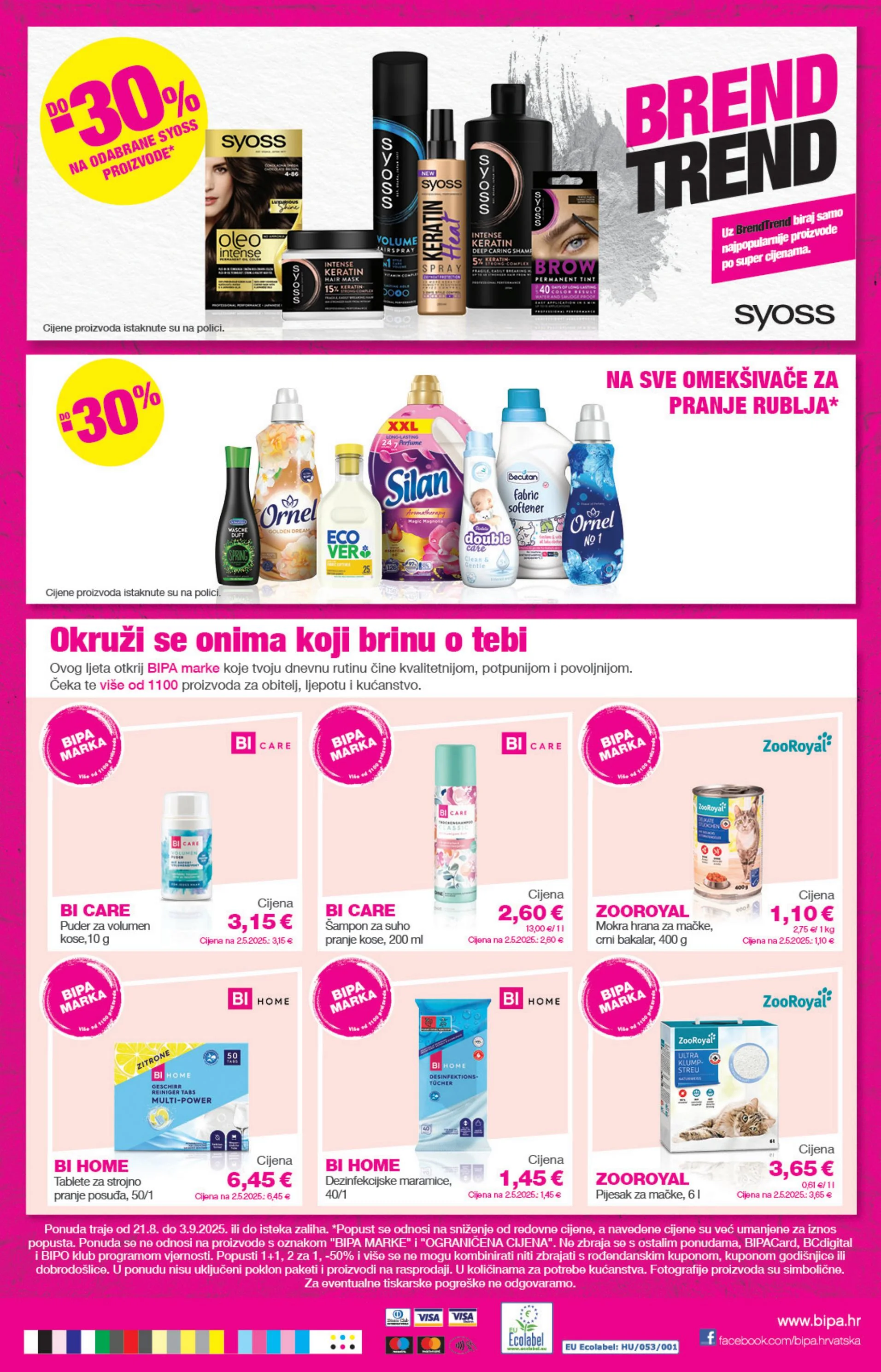 bipa - Prelistajte katalog BIPA, vrijedi od 21.08. do 03.09. - page: 16