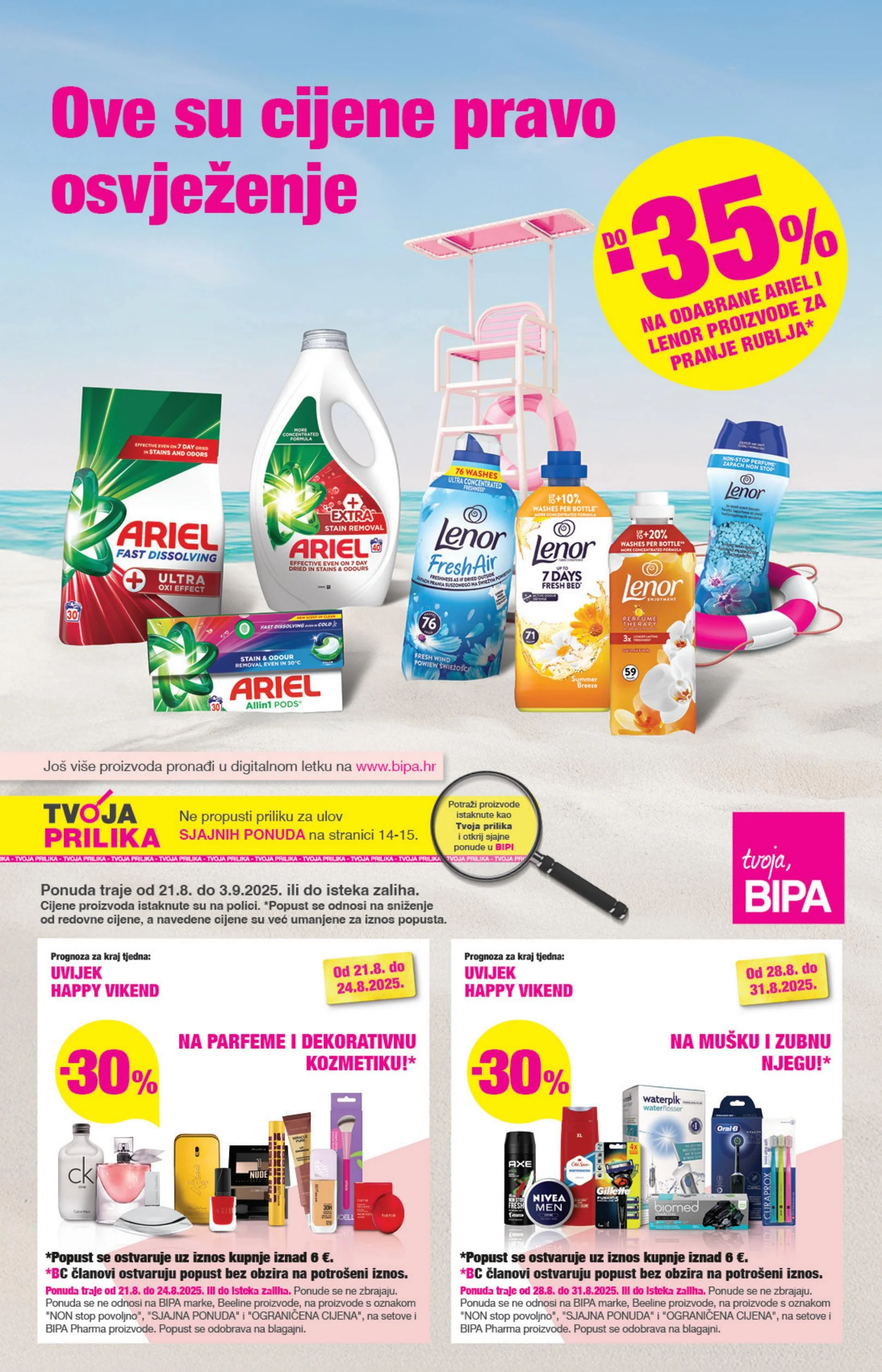 bipa - Prelistajte katalog BIPA, vrijedi od 21.08. do 03.09.