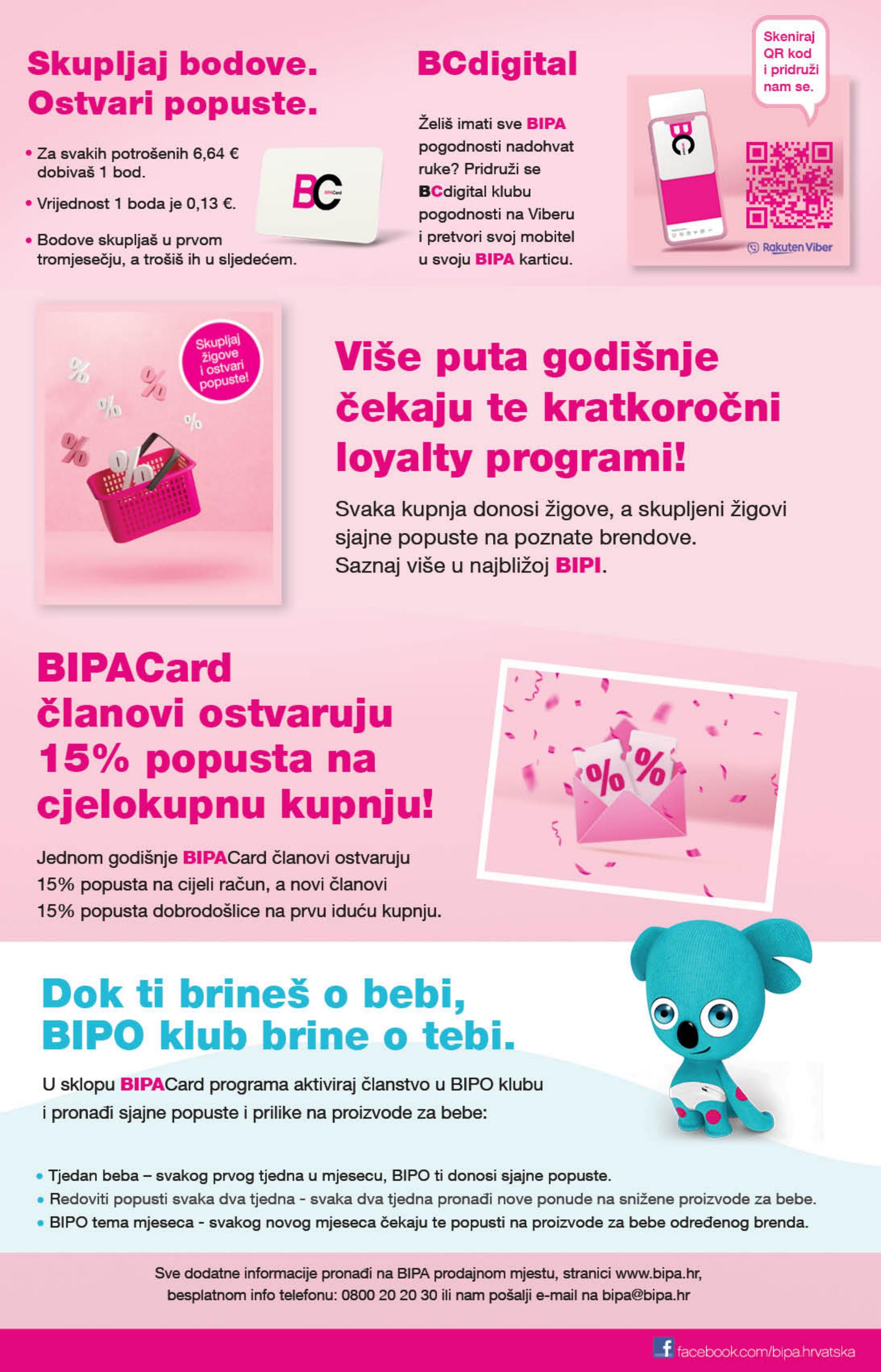 bipa - Prelistajte katalog BIPACard letak, vrijedi od 01.09. do 31.10. - page: 15